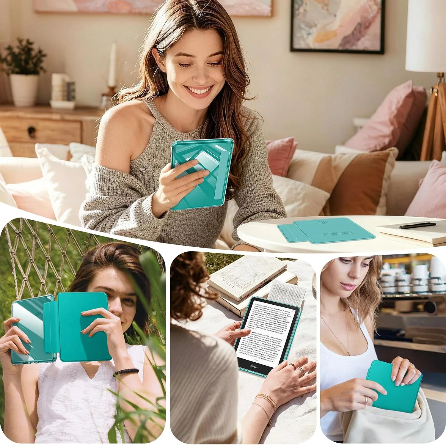 Fintie Detachable Case for Kindle Paperwhite 12th Gen 2024/Kindle Colorsoft