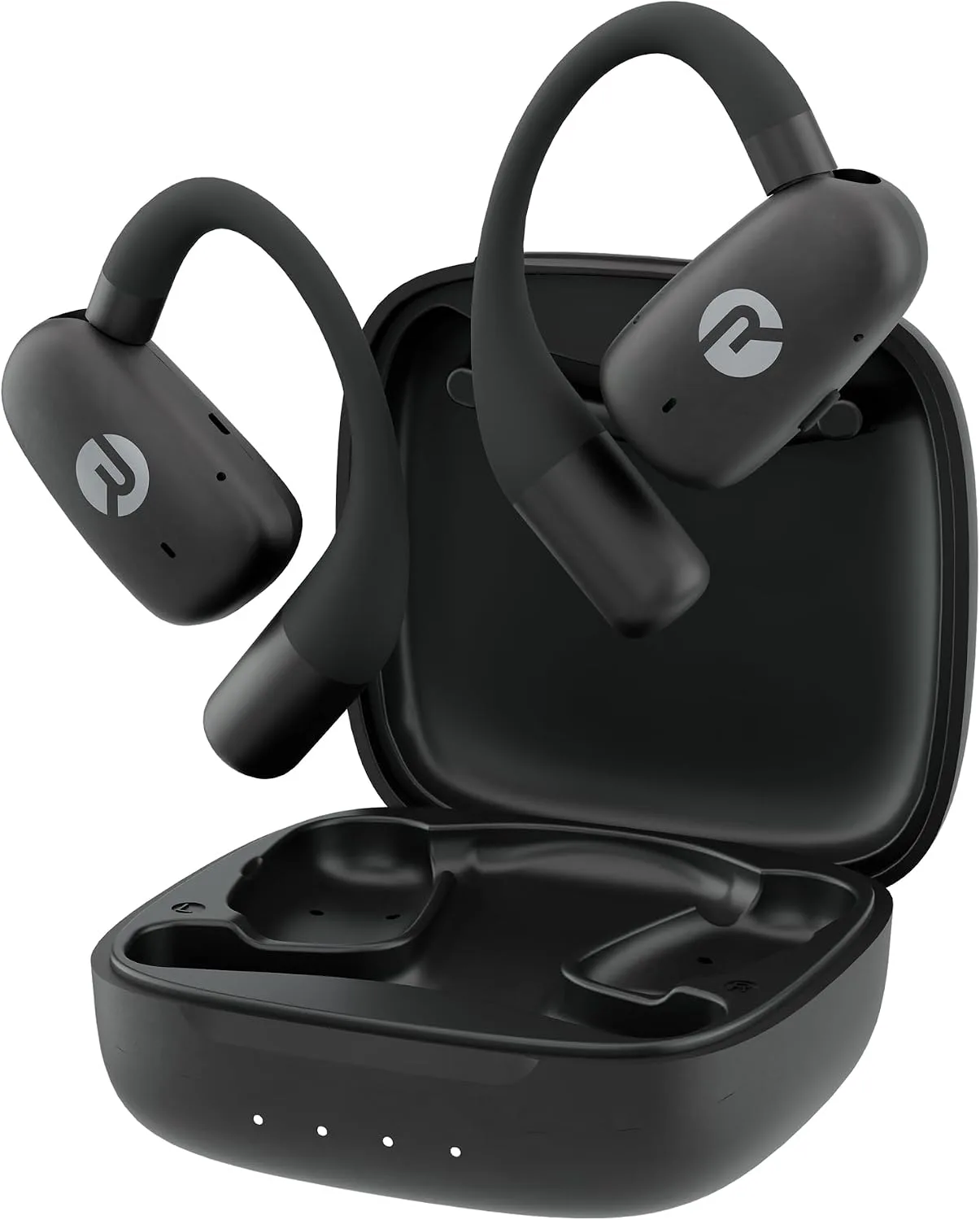 Raycon Everyday Open Ear Earbuds, Dual Mic, 40H, Black