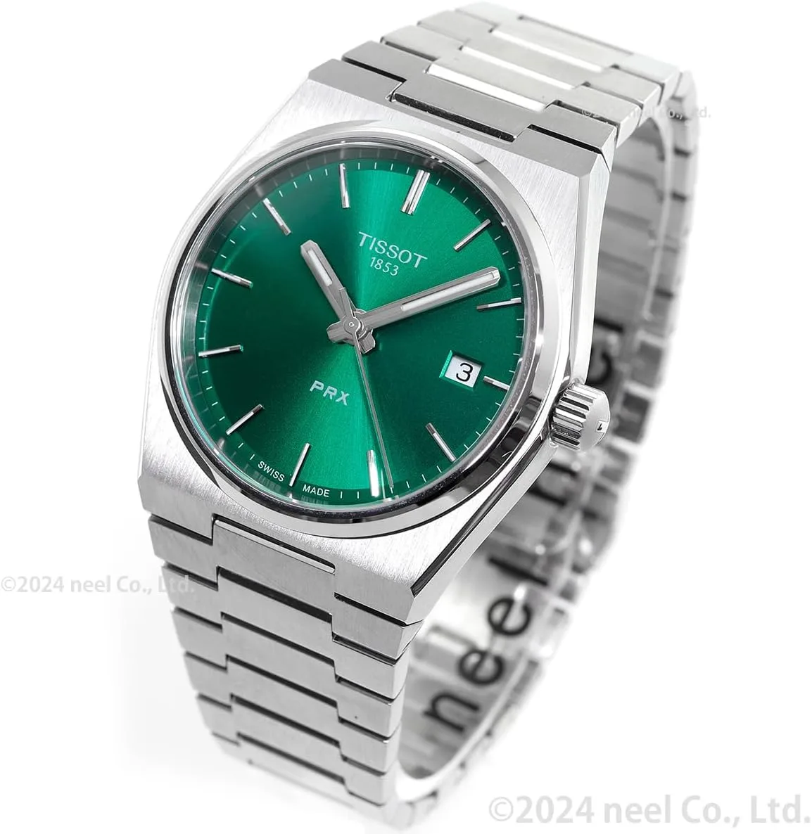 Tissot PRX, Swiss Quartz, 35mm, Green Dial, Watch