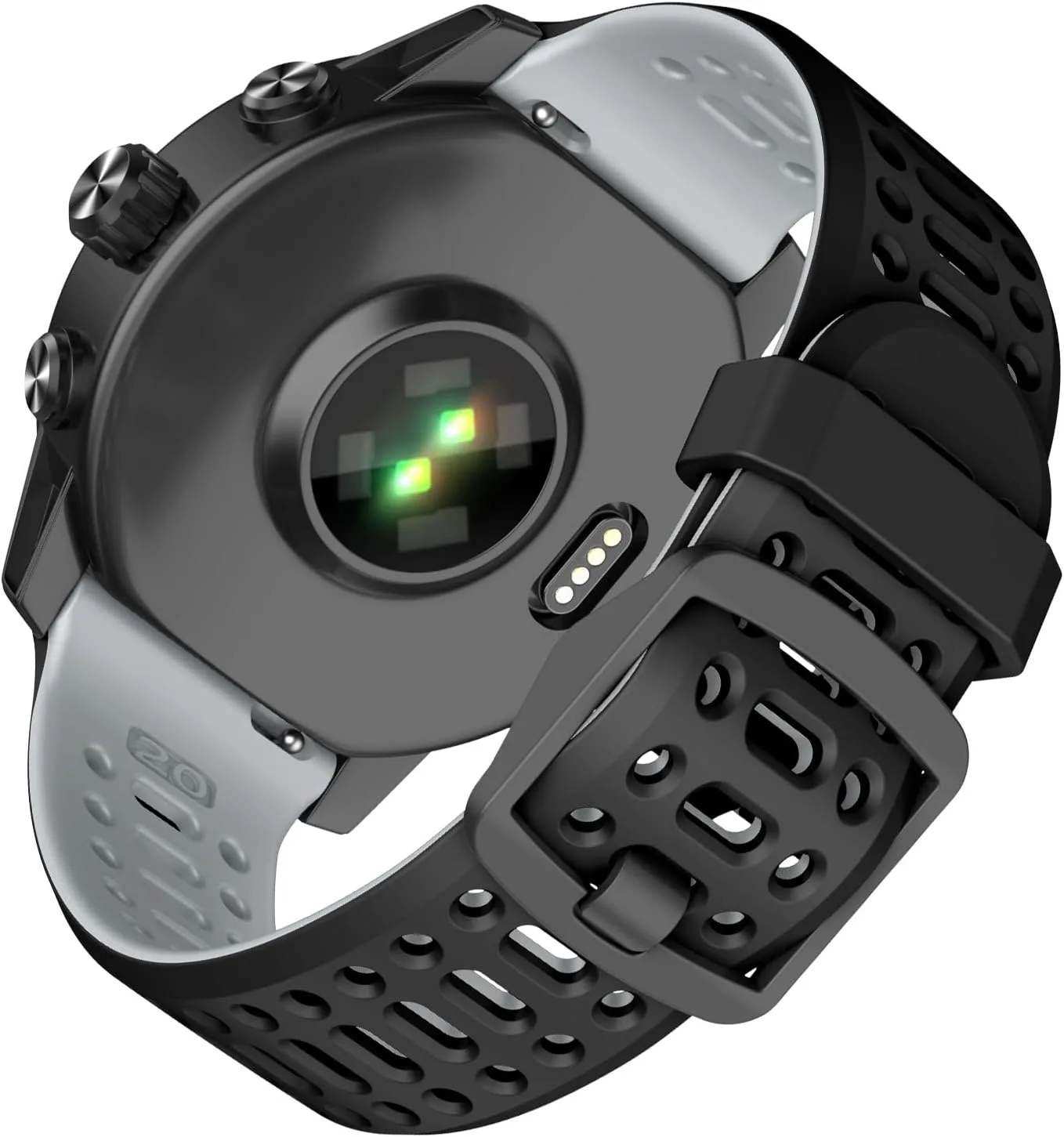 Correa para reloj Mysnbkn compatible con Coros Pace 2/Apex 42mm/Apex 2 20mm silicona deportiva