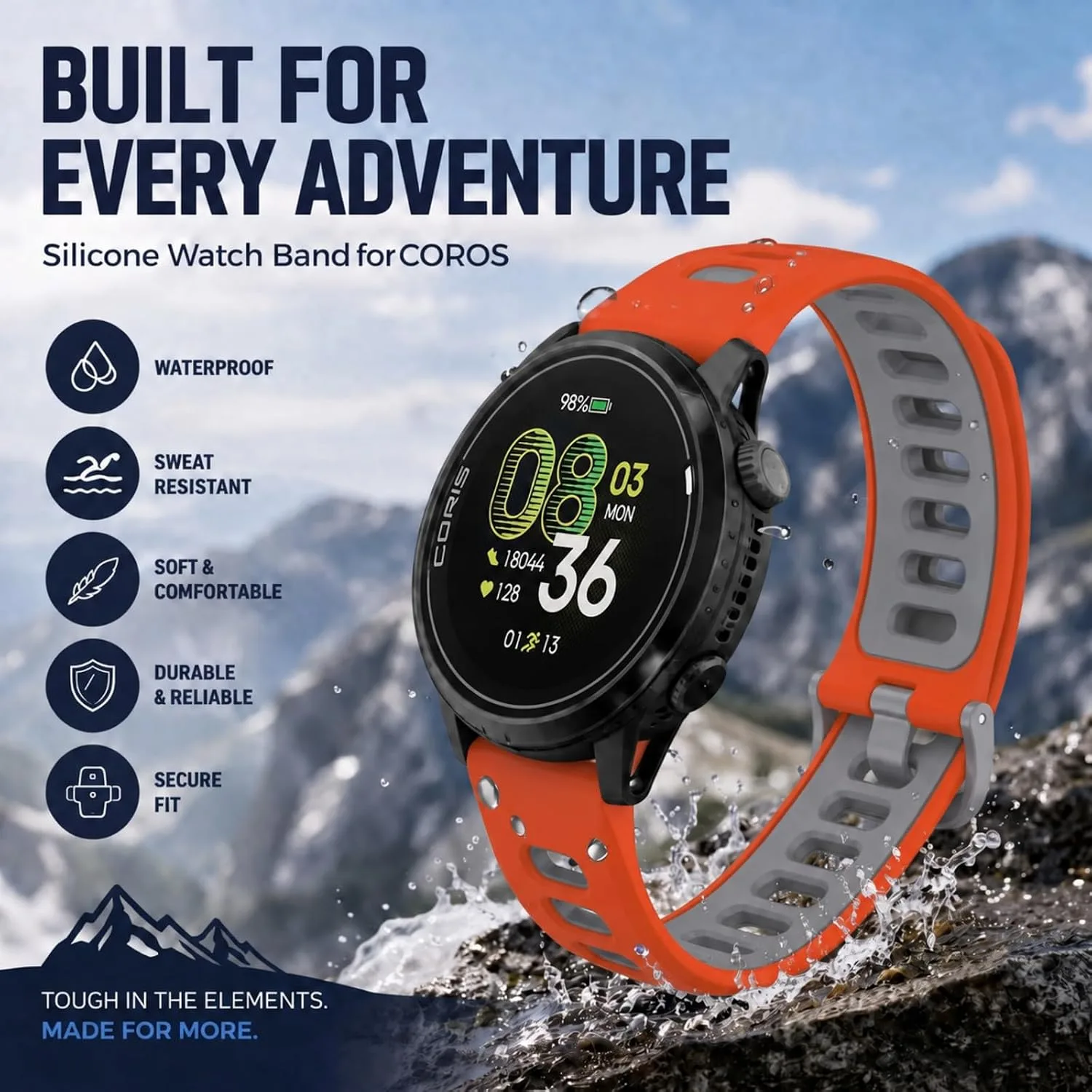 Watch Band for COROS PACE 3/PACE 4/PACE Pro