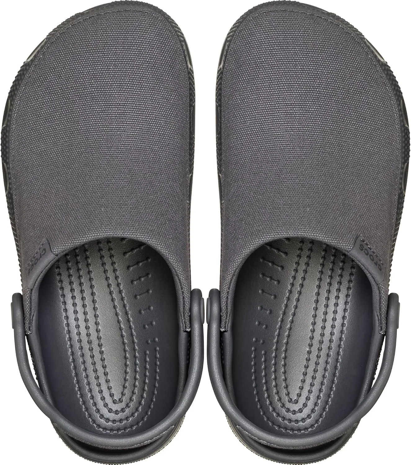 Crocs Unisex-Adult Classic Crafted Canvas & Suede Clogs