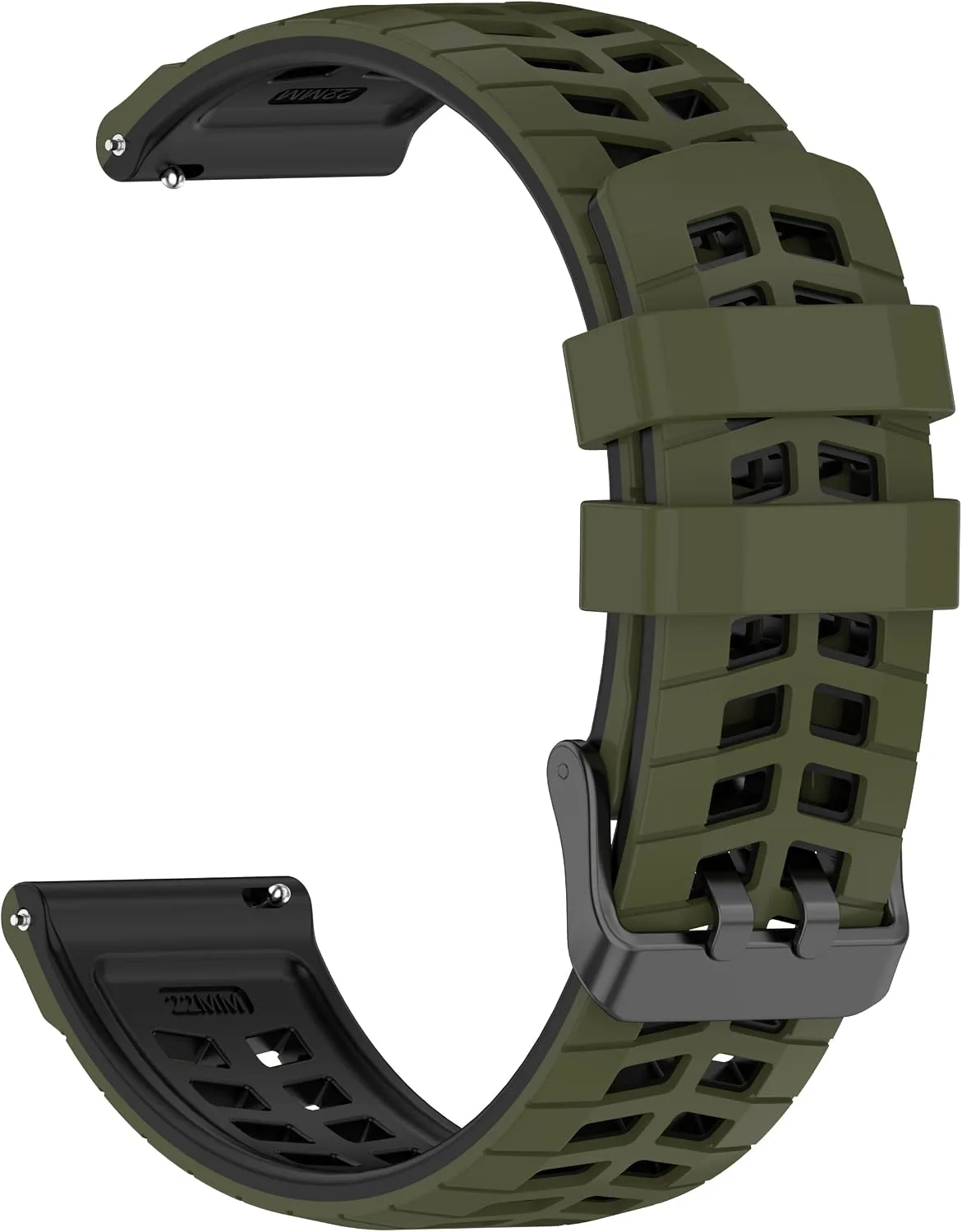 CARBINOX 22mm Quick Release Watch Bands, Fits Any 22mm Watch