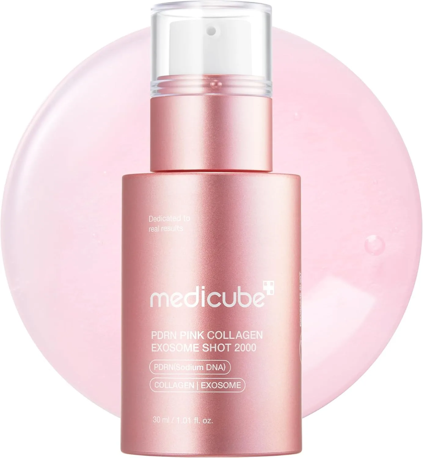 medicube Exosome Shot PDRN Pink Collagen 2,000 PPM Spicule Facial Serum
