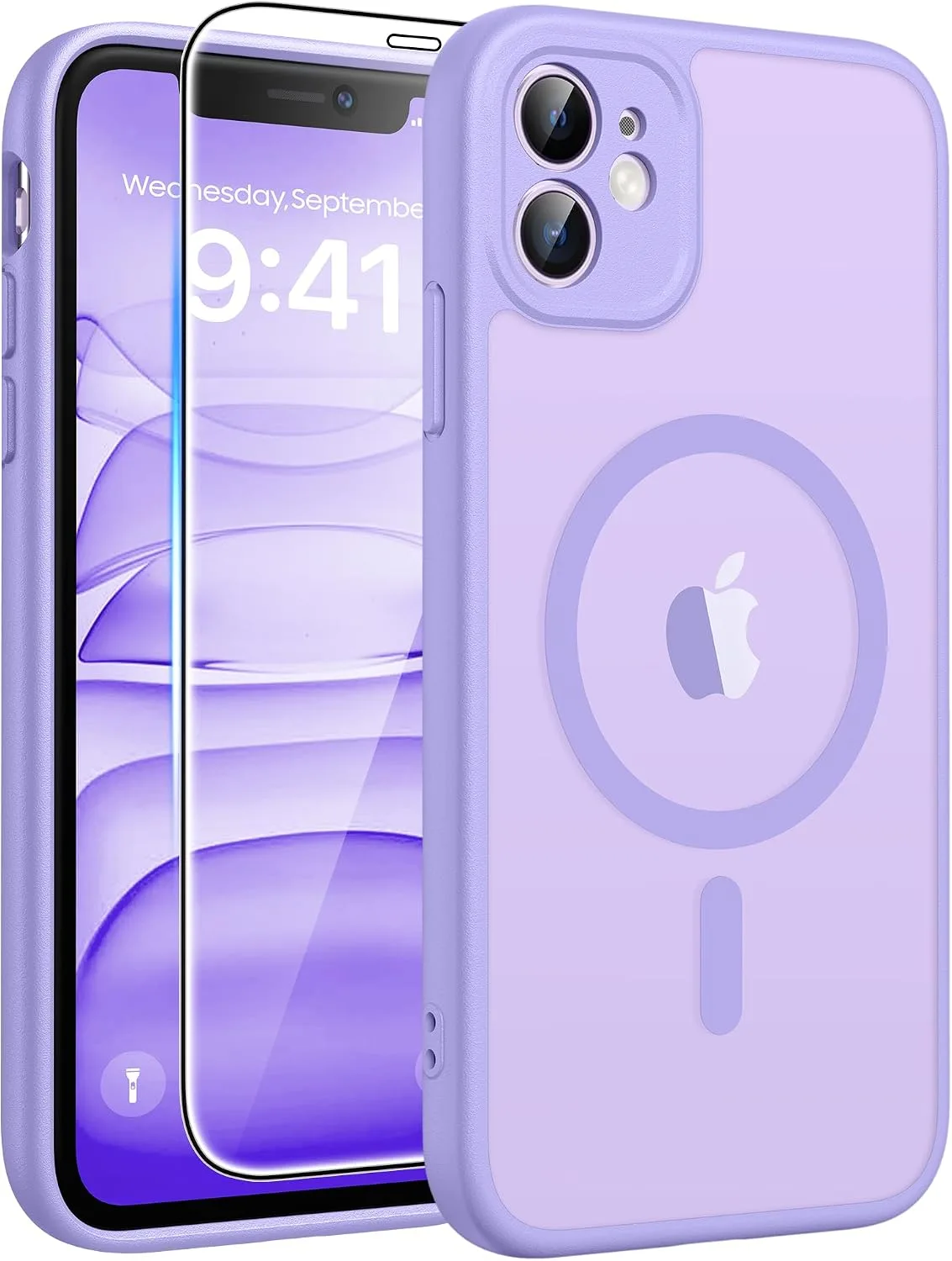 Carcasa para iPhone 11 Fntcase con protección total para cámara y compatible con Magsafe