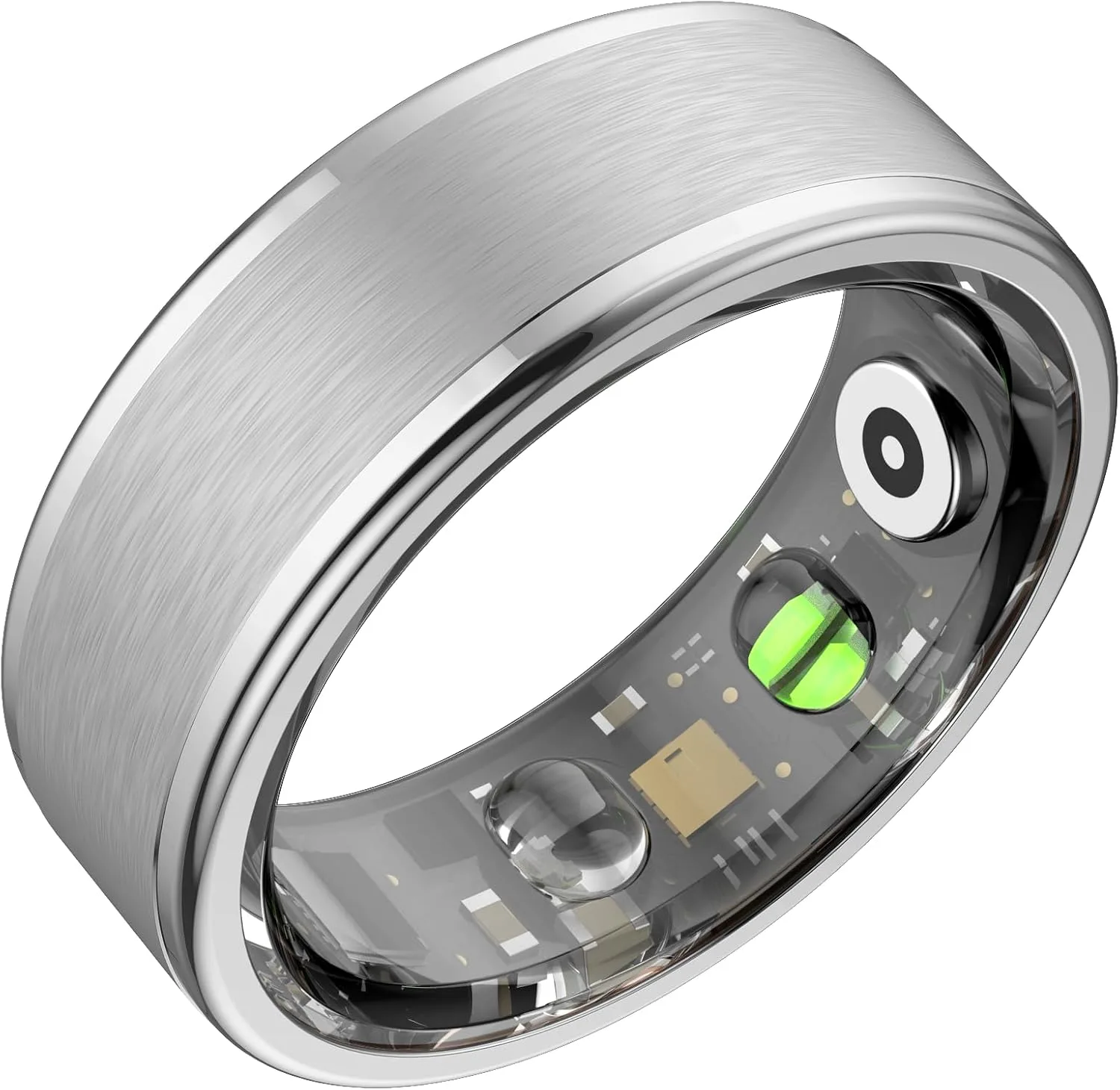 Smart Ring for Women and Men, Fitness & Sleep Tracker, Silver 10