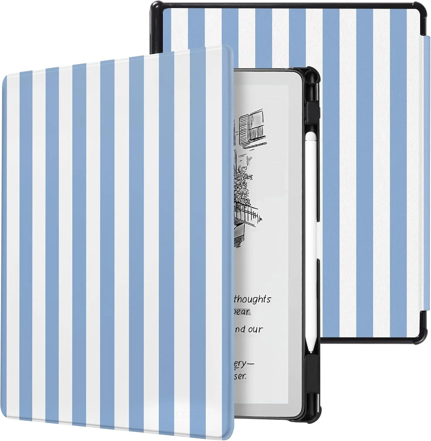Funda CoBak Slim para dispositivo TCL 11 pulgadas con auto encendido y apagado, soporte para lápiz