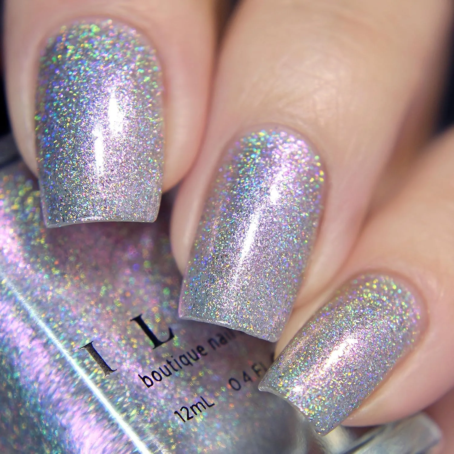 ILNP Chit Chat - Purple to Pink to Gold Color Kissed Ultra Holo Nail Polish