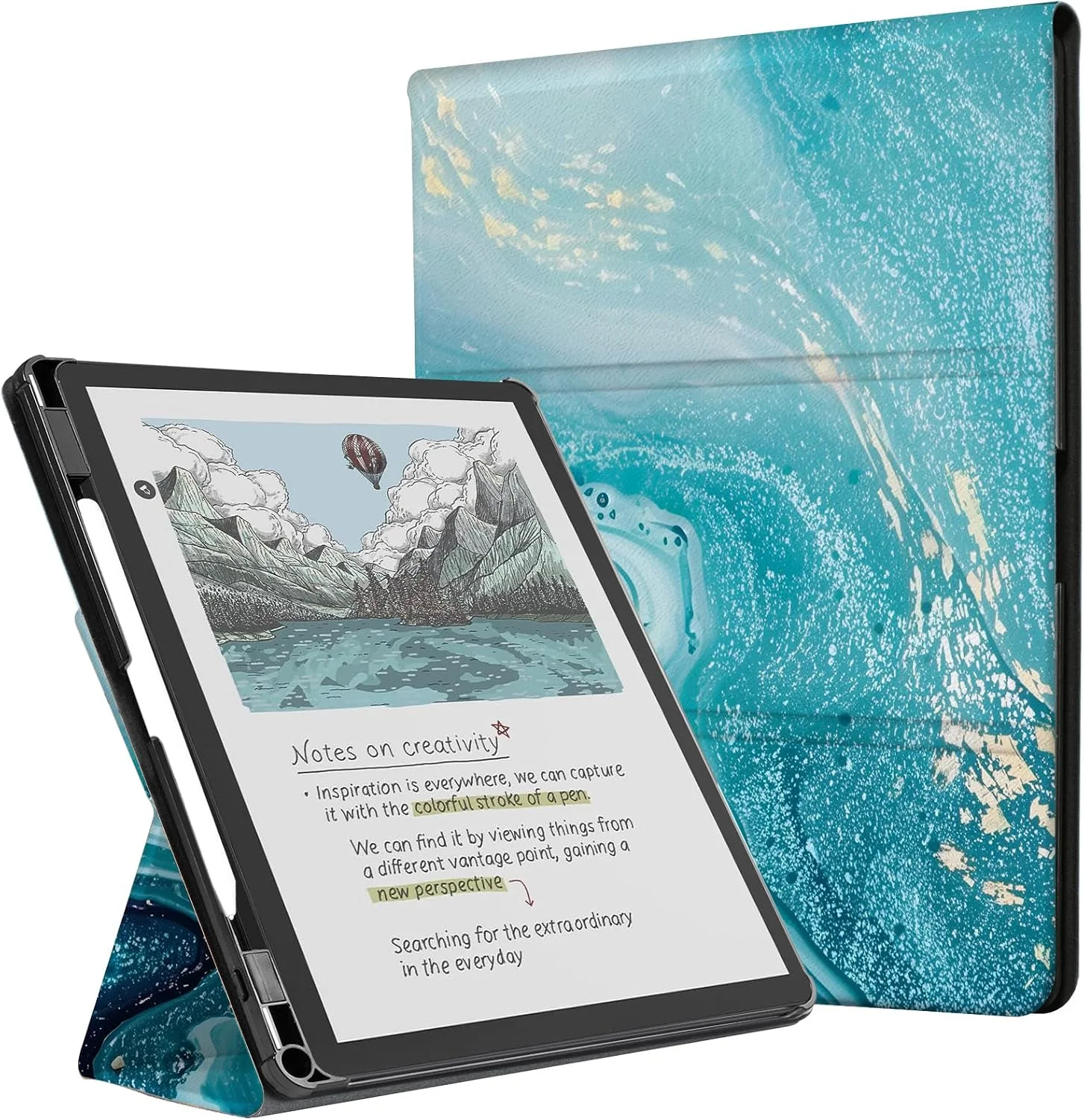 CoBak Case for TCL 11" Device with Stand, Auto Sleep Wake & Pen Holder