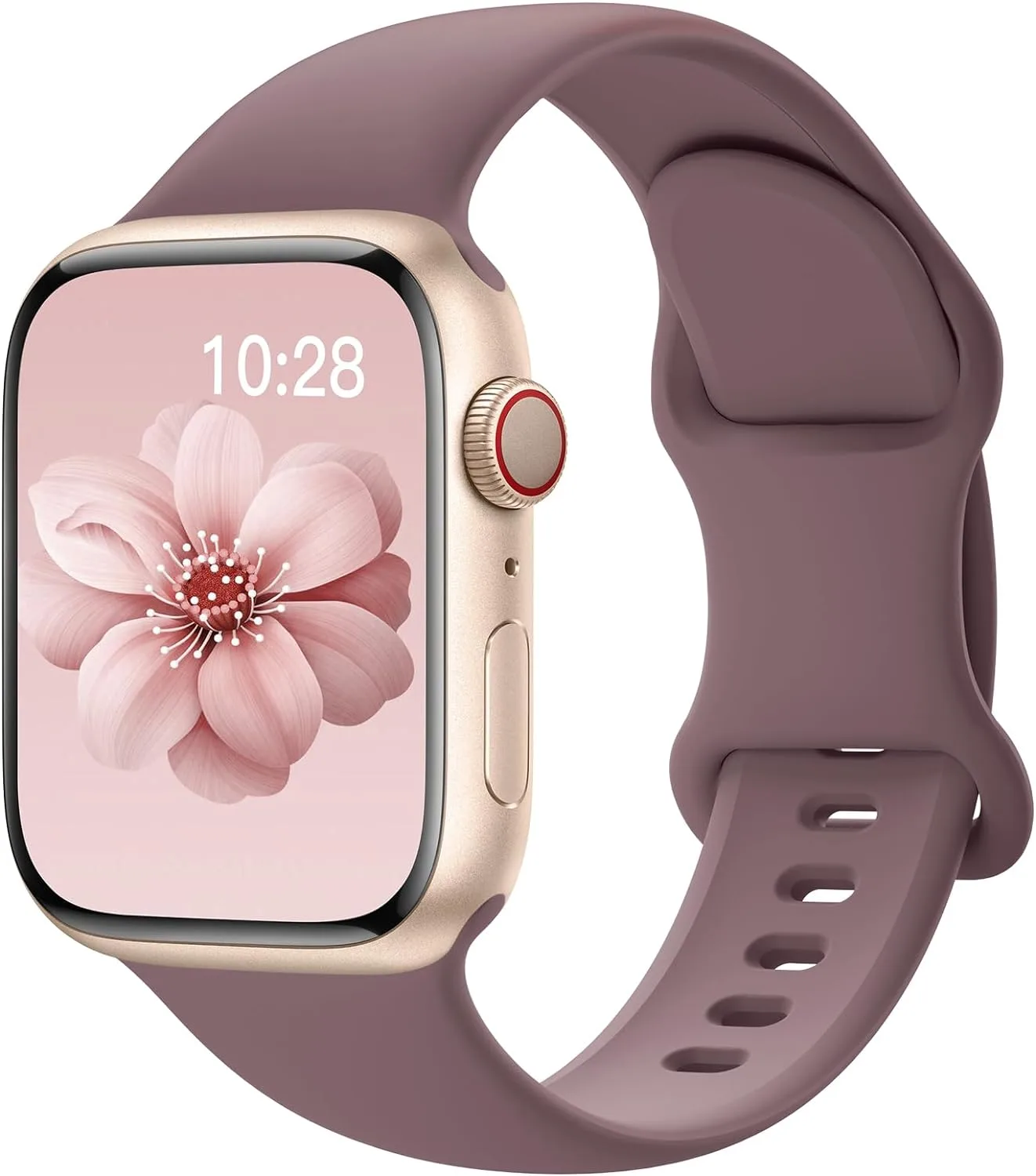 Correa de silicona Sport compatible con Apple Watch Supernana