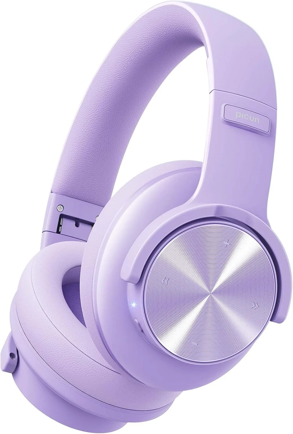 Picun B8 Wireless Bluetooth Headphones, 120H Playtime, 3EQ Modes, Purple