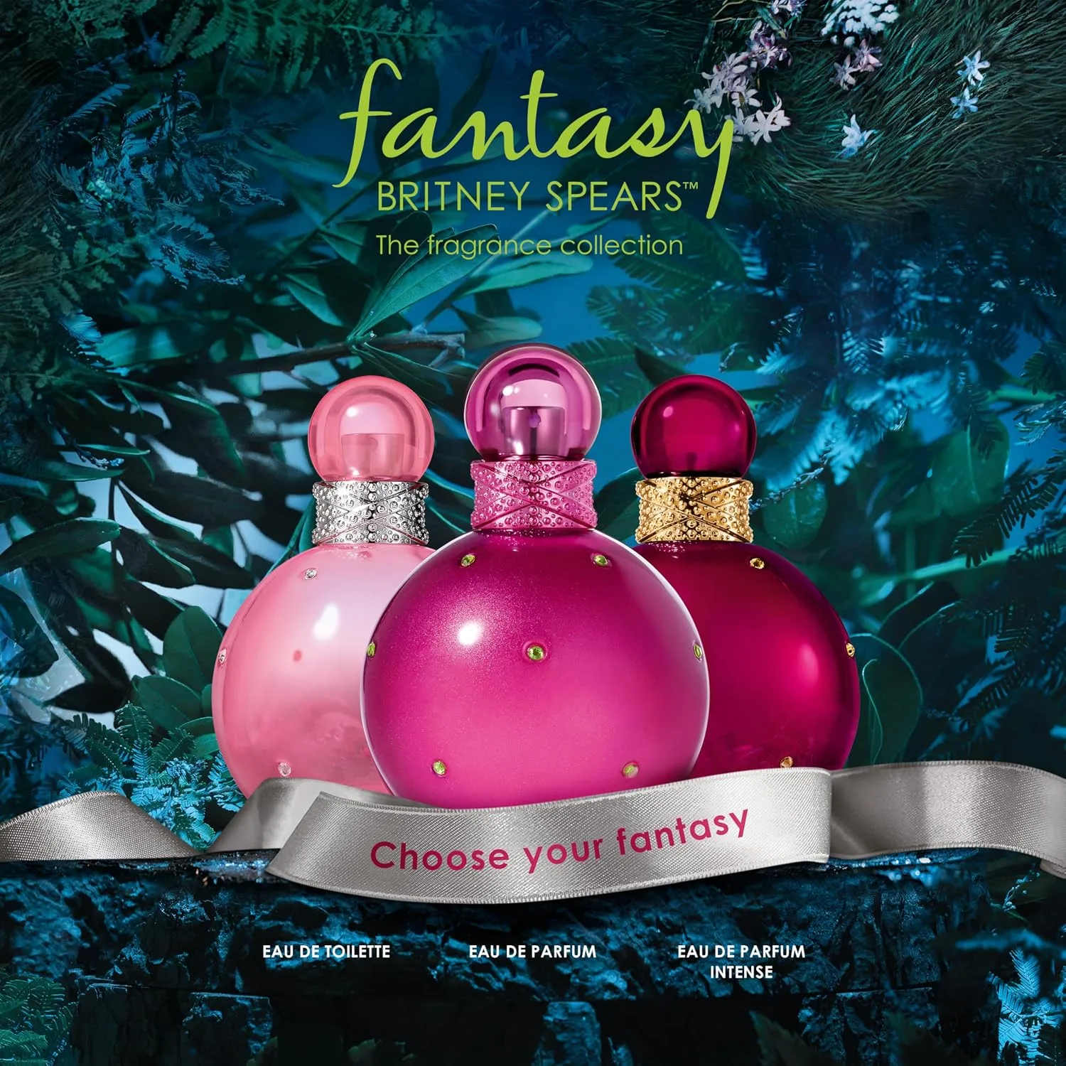Britney Spears™ Fantasy, Fine Fragrance Body Mist Spray for Women, 8 Fl Oz / 236mL