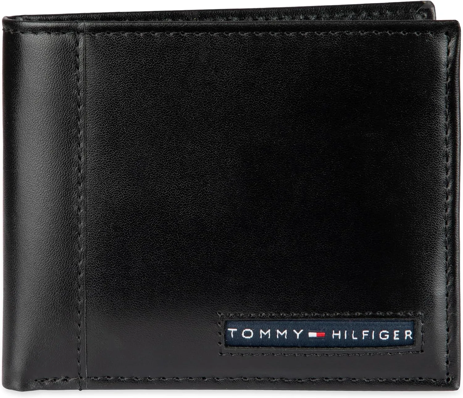Tommy Hilfiger Men's Leather Orson RFID Bifold Wallet with Removable Passcase