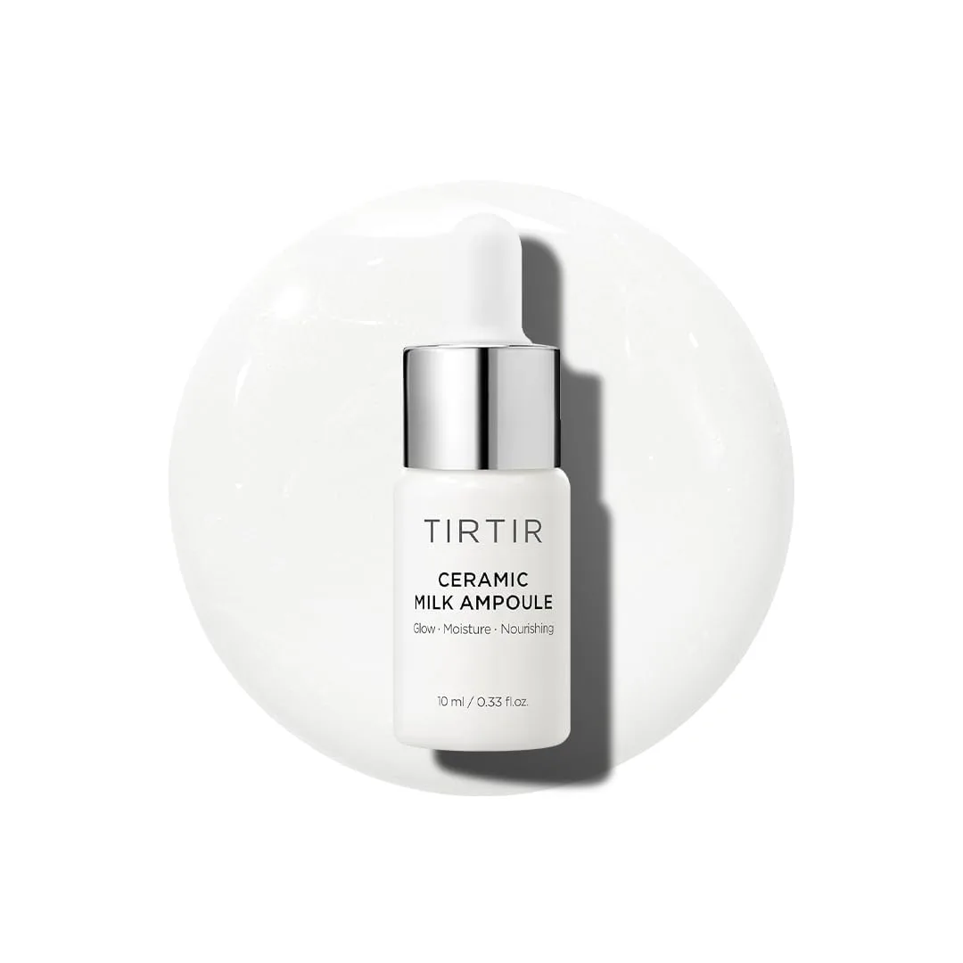 TIRTIR Ceramic Milk Ampoule (1.35 Fl Oz) (Pack of 2)