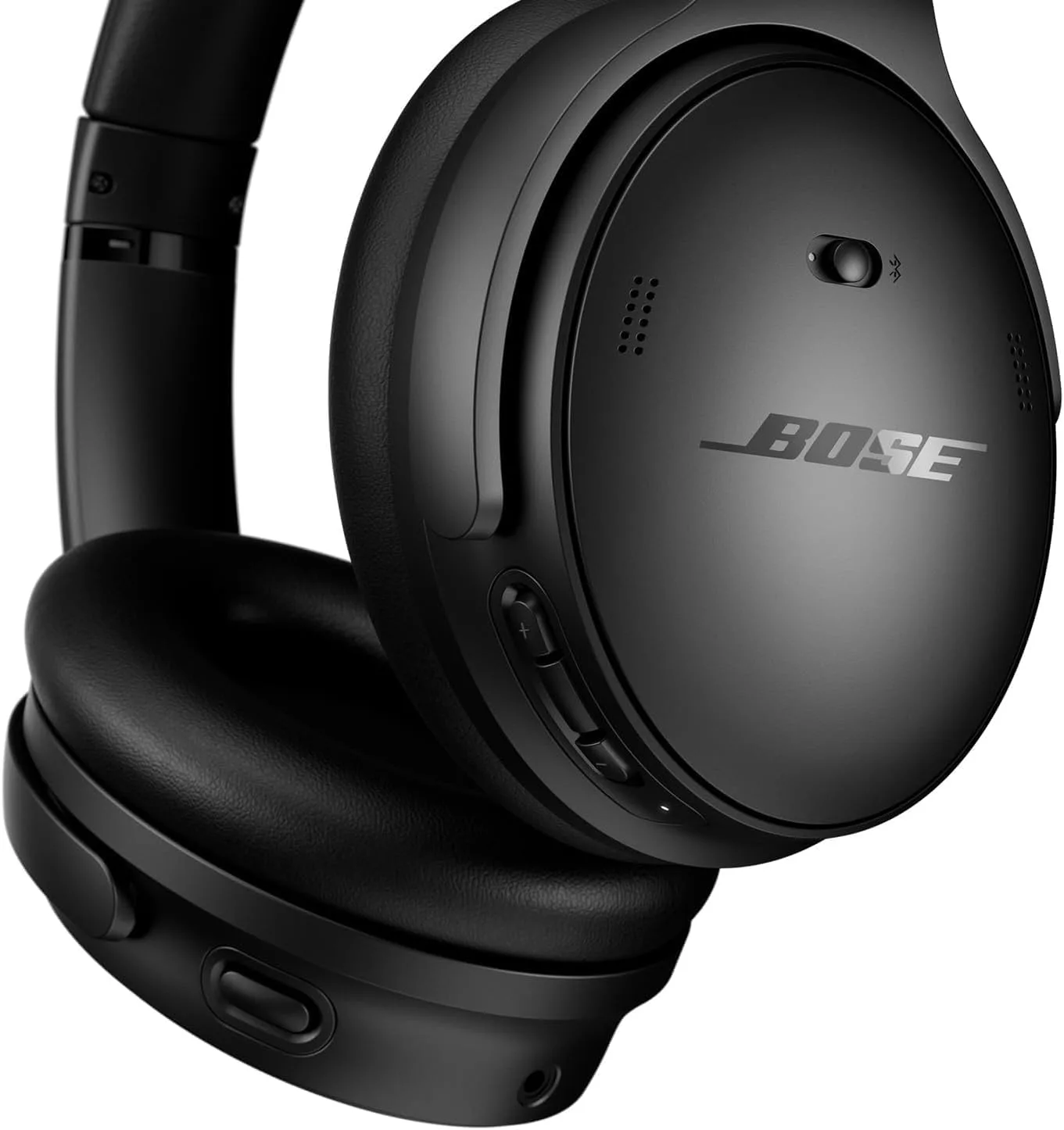 Bose QuietComfort Wireless Noise-Canceling Headphones (Black) (Renewed)