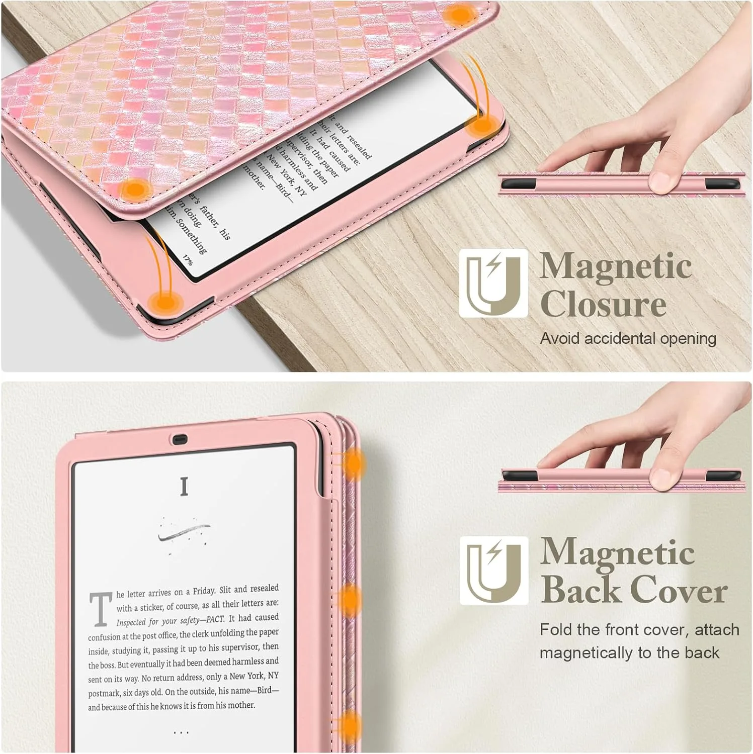 Fintie Case for 7"/6.8" Kindle Paperwhite 12th/11th Gen & Kindle Colorsoft
