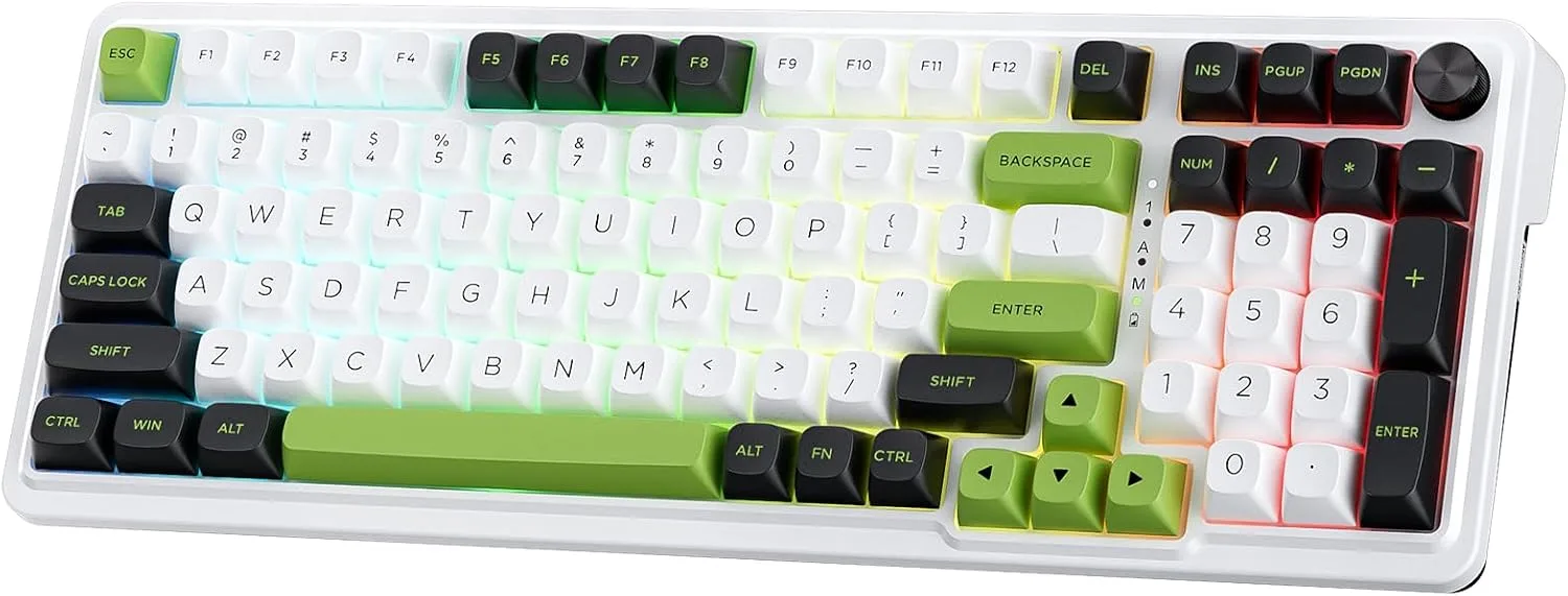 Teclado Gamer Redragon K686 PRO Wireless RGB Mecánico con Easy Knob