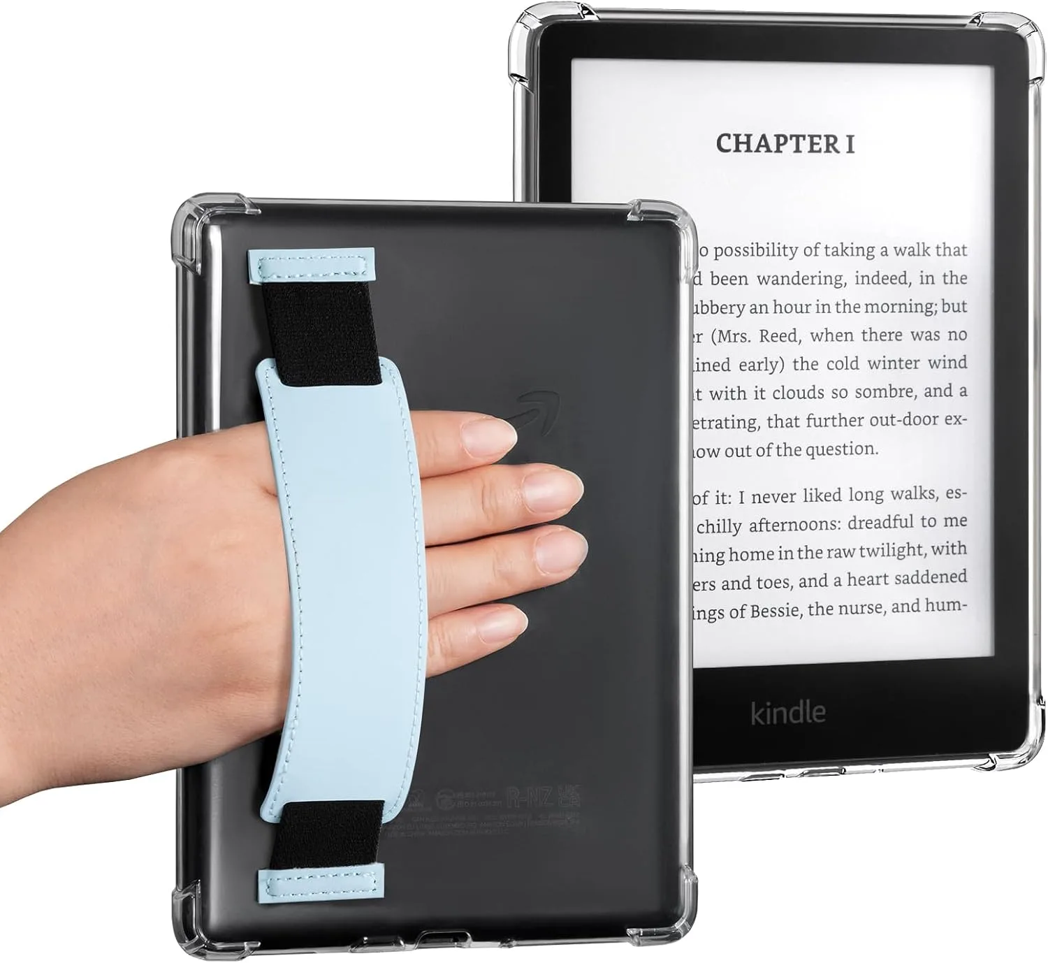 iDLEHANDS Clear Case for 6" Kindle 2024 and 2022 (11 Generation) - Ultra-Slim Soft TPU Transparent Cover, Lightweight & Durable Protection