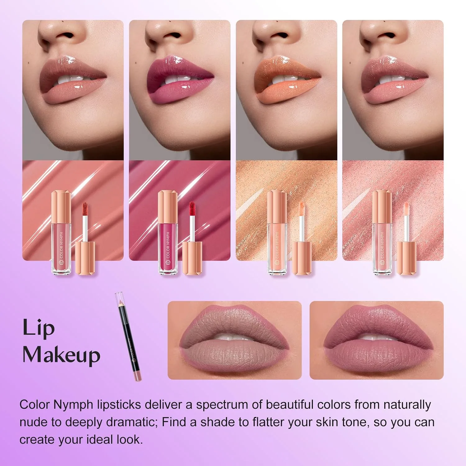 Color Nymph Makeup Kit for Women Full Kit, Makeup Set for Teens Girls