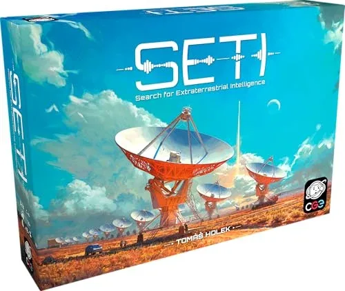 SETI: Search for Extraterrestrial Intelligence juego de mesa Czech Games Edition 1-4 jugadores