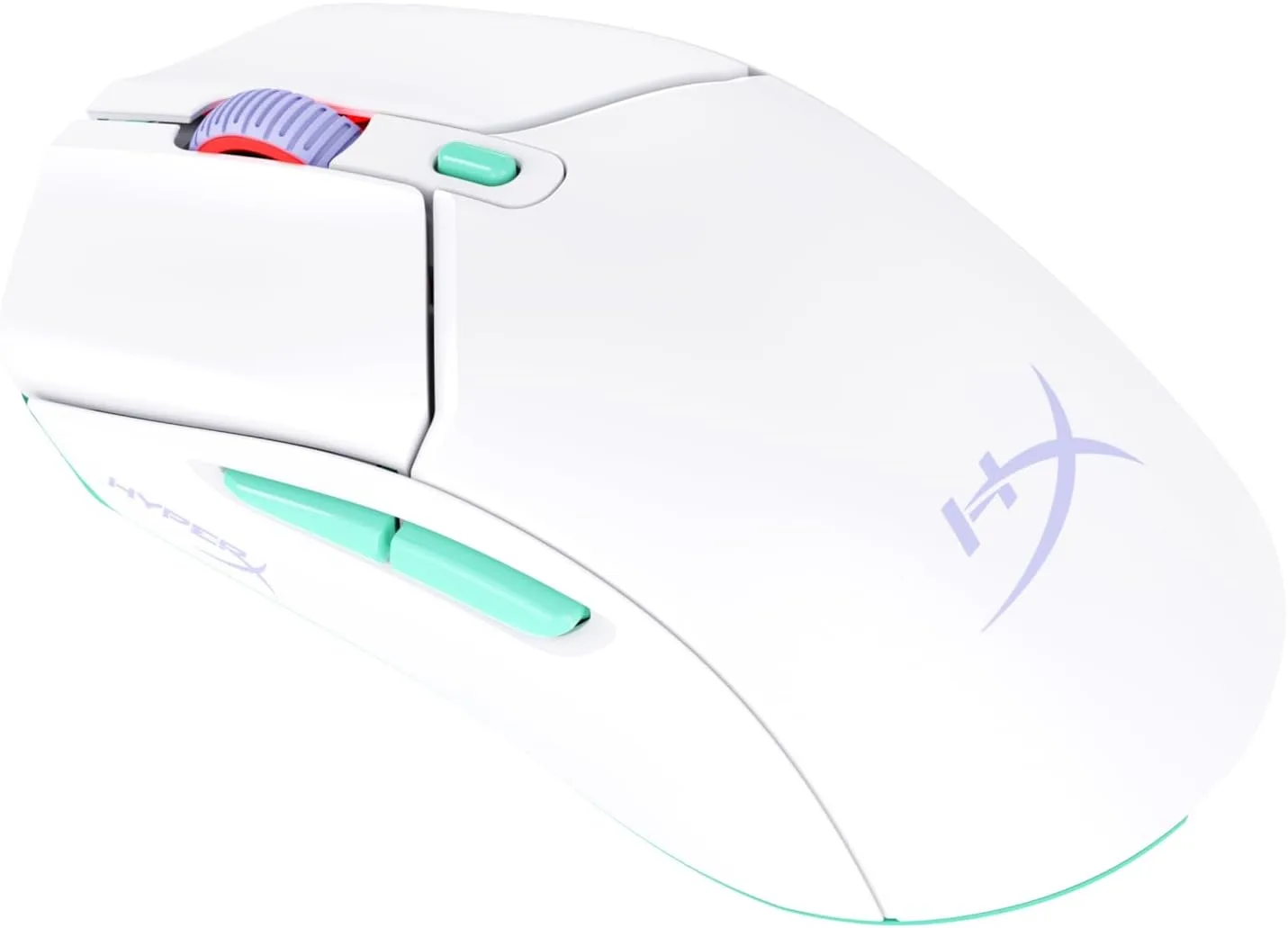 HyperX Pulsefire Haste 2 S – Wireless Gaming Mouse for PC – 64g, Magnesium Alloy Shell, Rechargeable li-ion Battery, 26K Sensor, Dual Wireless, Glass Skates, Silver