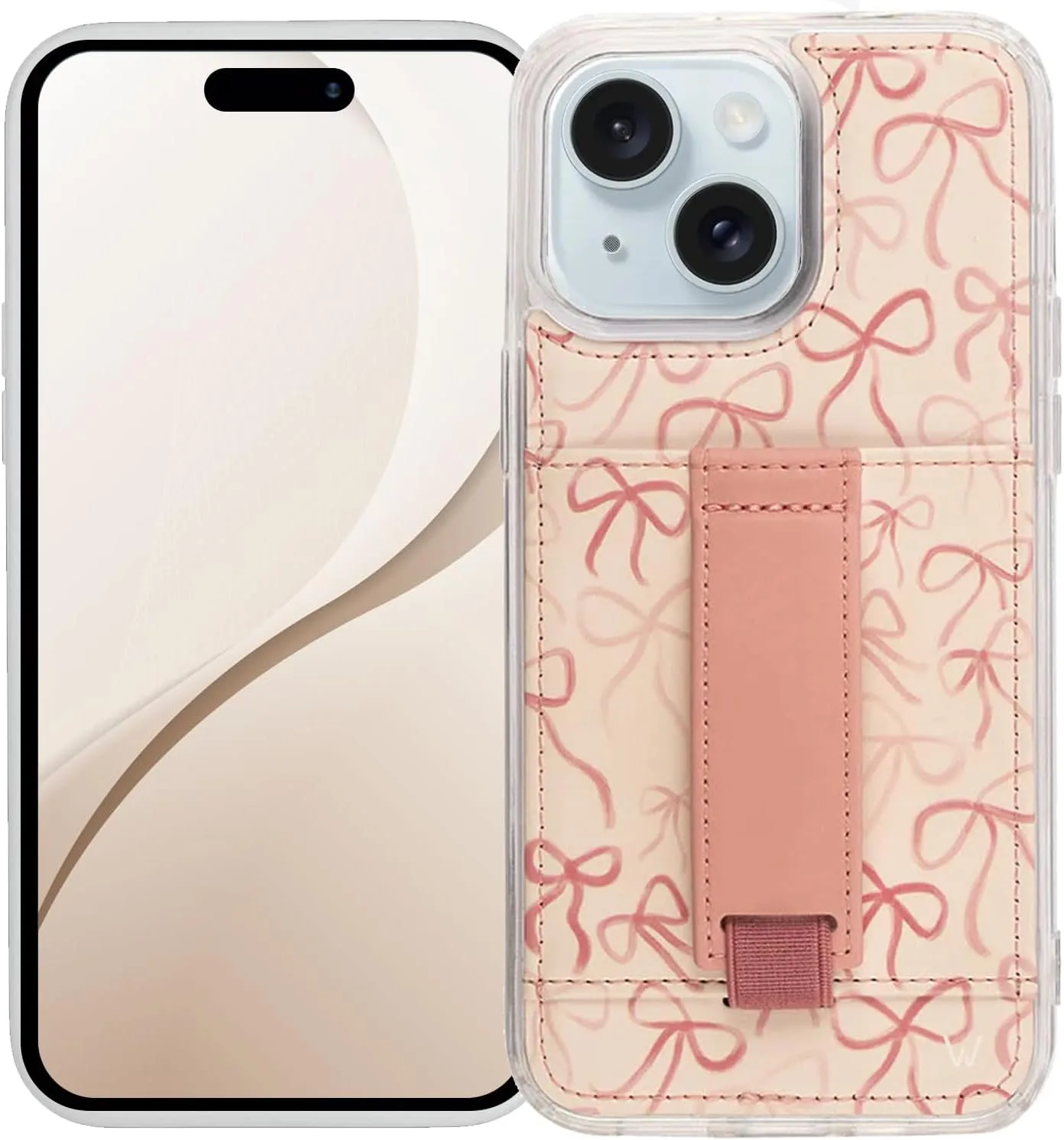 Funda para celular Walli Wallet para iPhone 13 con soporte y porta tarjetas