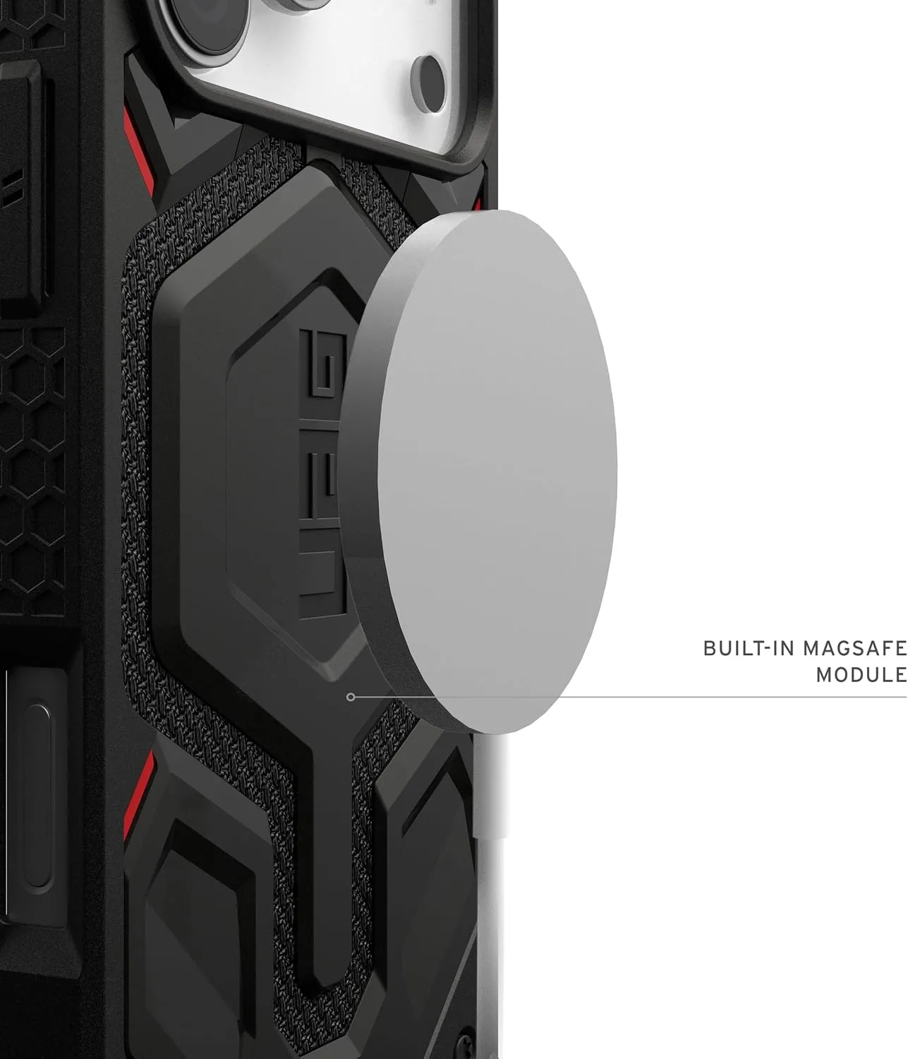 UAG Monarch Pro for iPhone 18 Pro Max Case/iPhone 17 Pro Max Case, Black