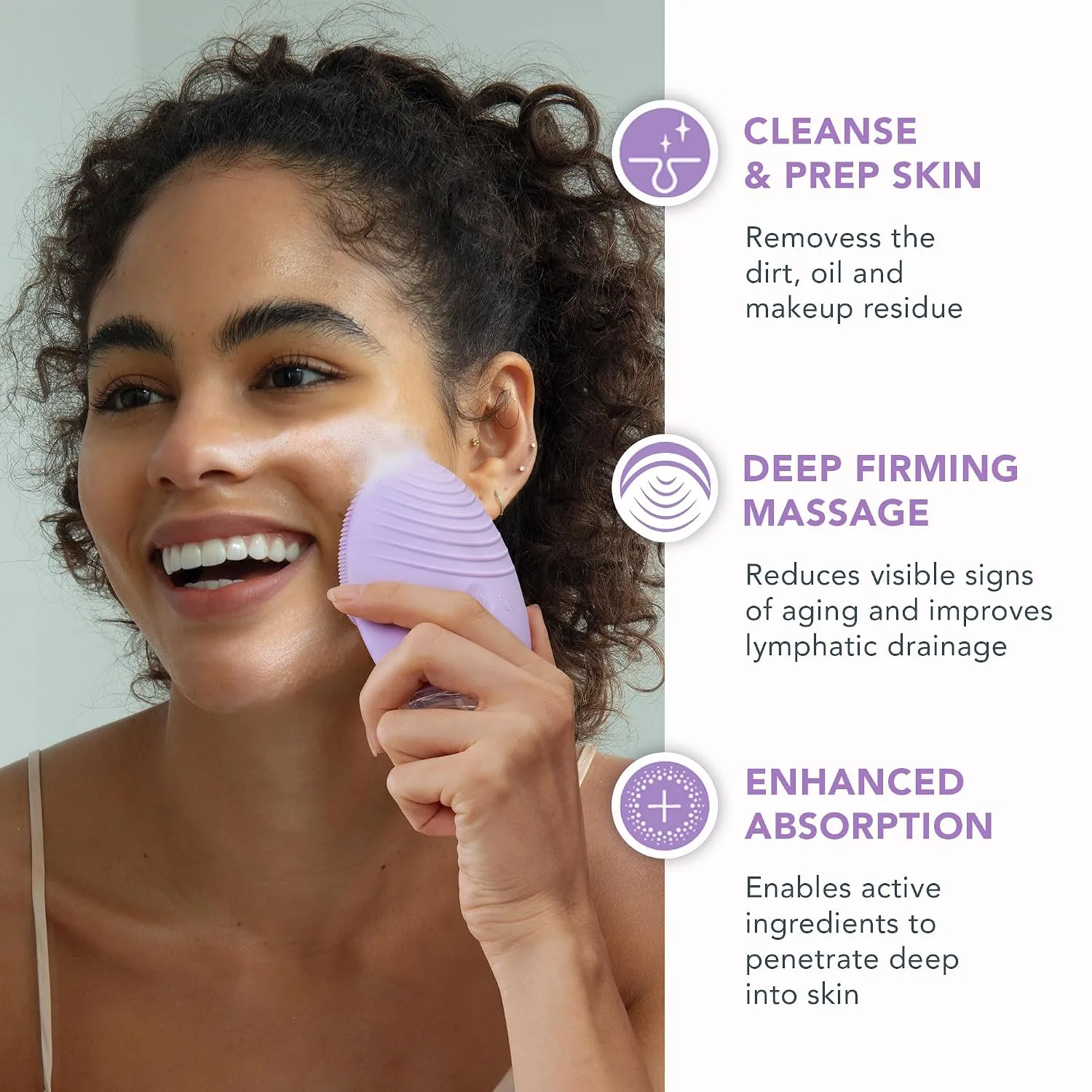 FOREO Luna 4 Facial Cleansing Brush + Micro-Foam Cleanser 2.0 Bundle