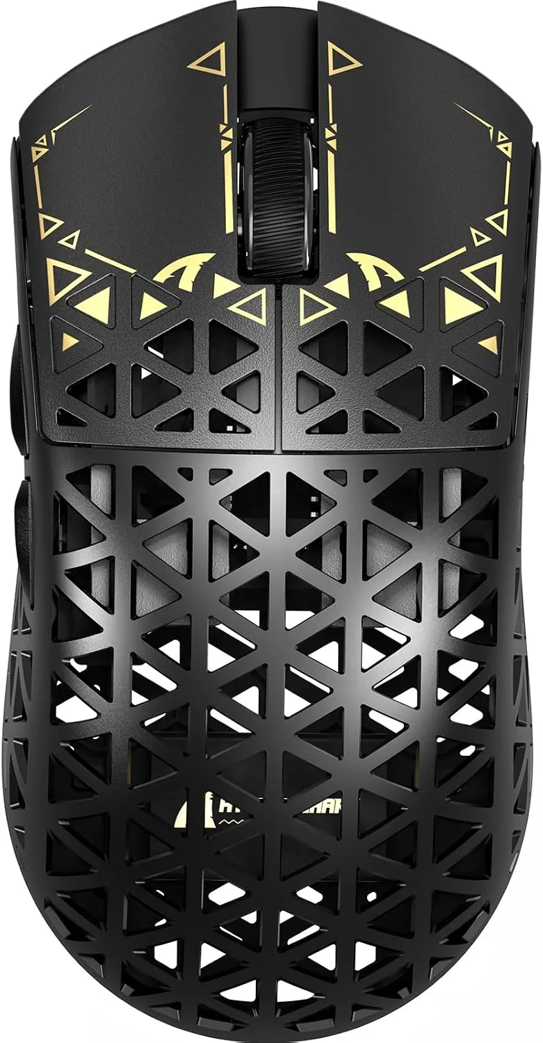 Mouse Gamer Attack Shark R5 Ultra 8K Carbon Fiber inalámbrico Negro