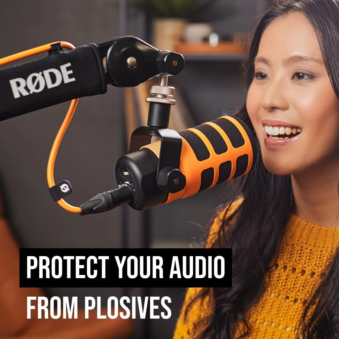 RØDE WS14 Premium Pop Filter for PodMic and PodMic USB (Purple)