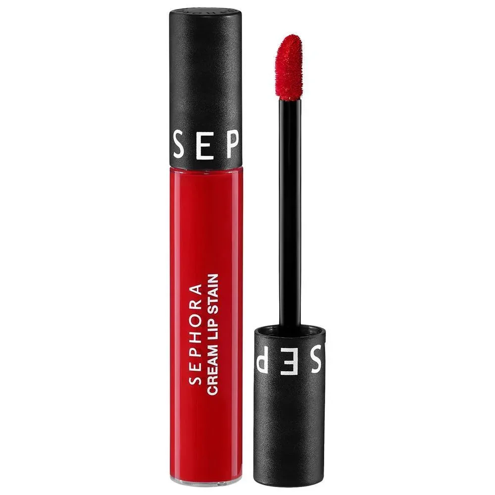 Cream Lip Stain Labial Líquido 10HR - 01 Always Red matte classic red / 0.16 oz. / 5 mL - 141 Chocolate Lover matte chocolate brown / 0.16 oz. / 5 mL