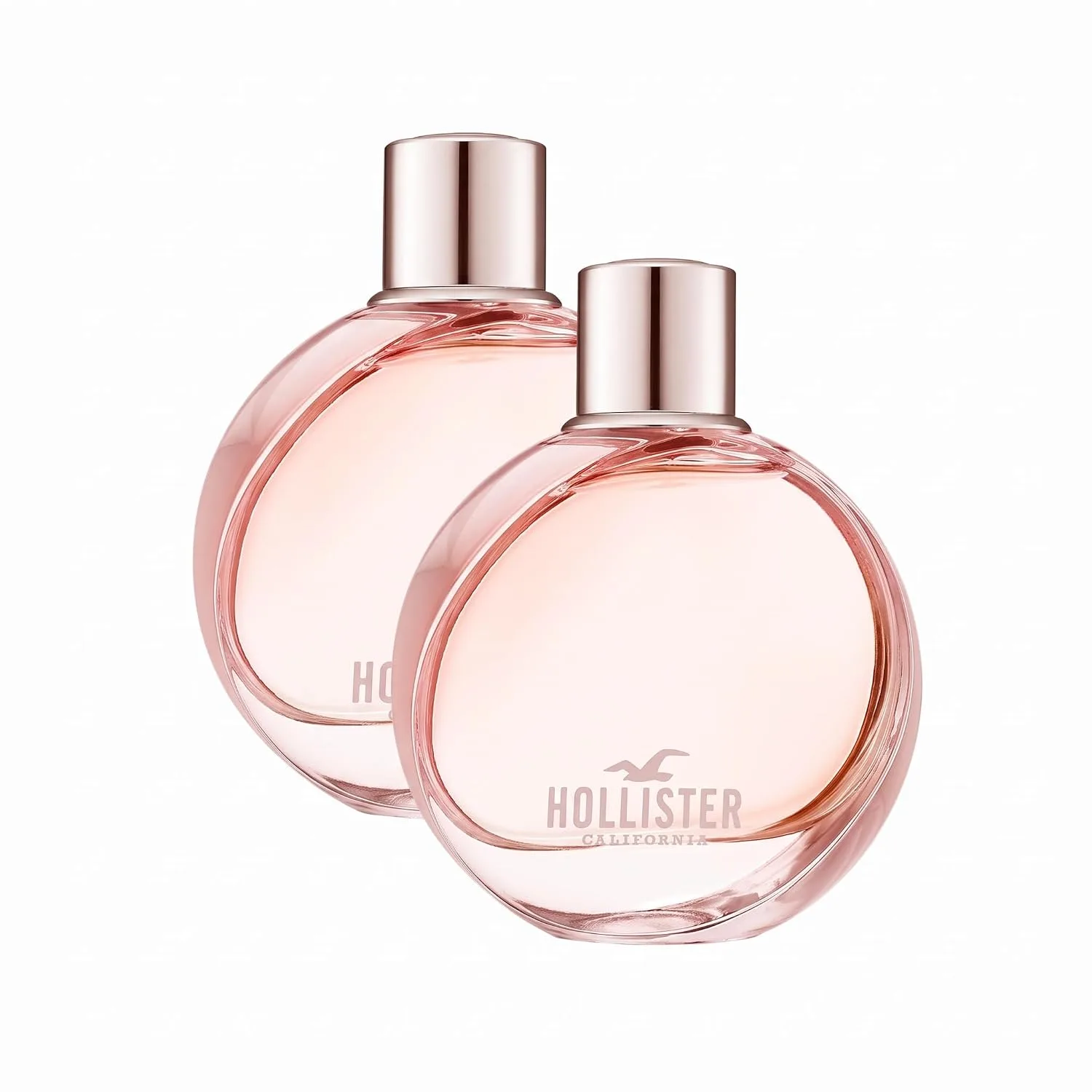 Hollister Wave Women Eau De Parfum, 3.4 Ounce | Pack of 2