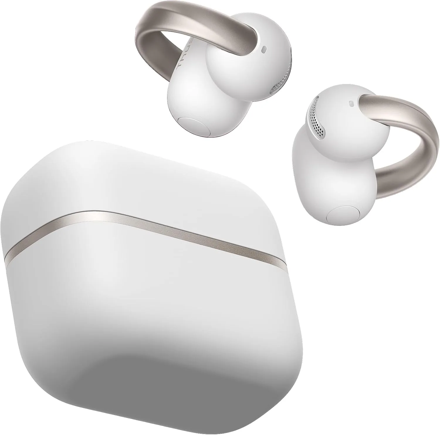 Soundcore Anker AeroClip 2 Open-Ear Clip-On Earbuds for Crystal-Clear Calls