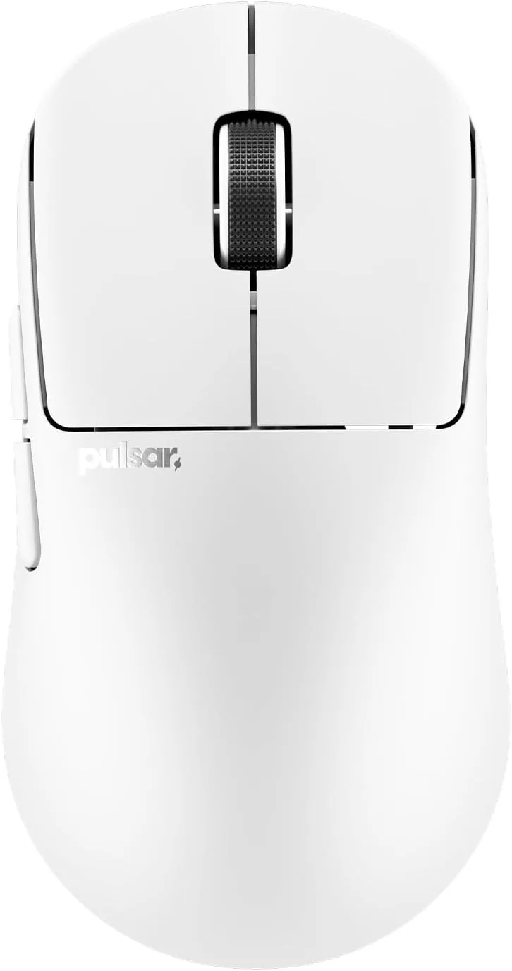Pulsar Gaming Gears X2N Crazylight Gaming Mouse, Medium, Uyuni White