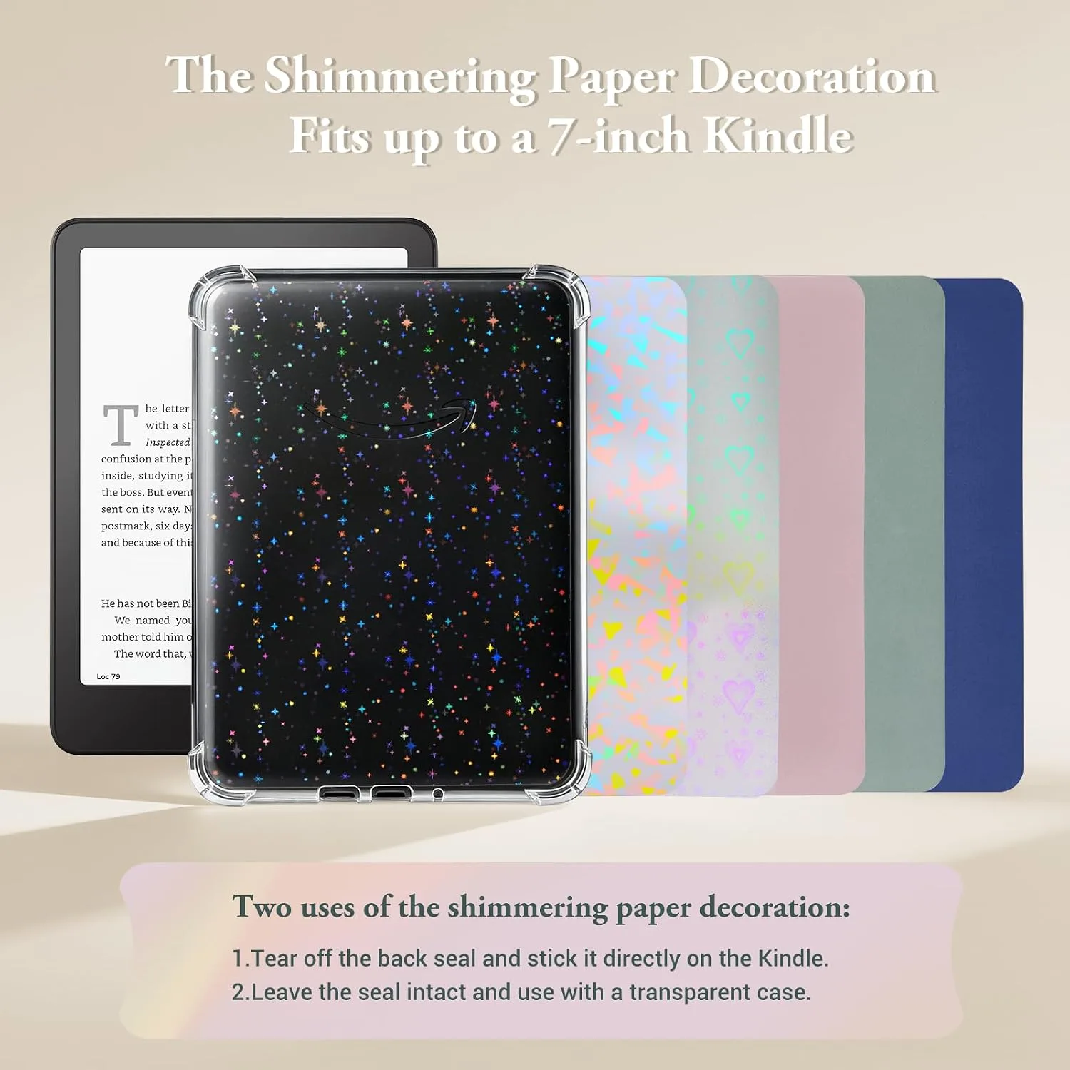 CoBak Clear Case for All-New 7" E-Readers