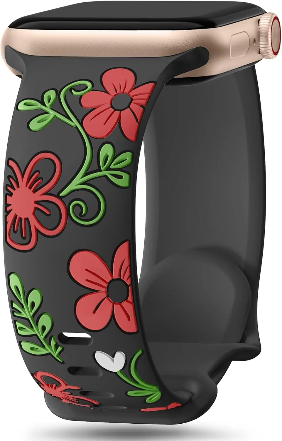 Correa para Apple Watch Witzon silicona floral para mujer