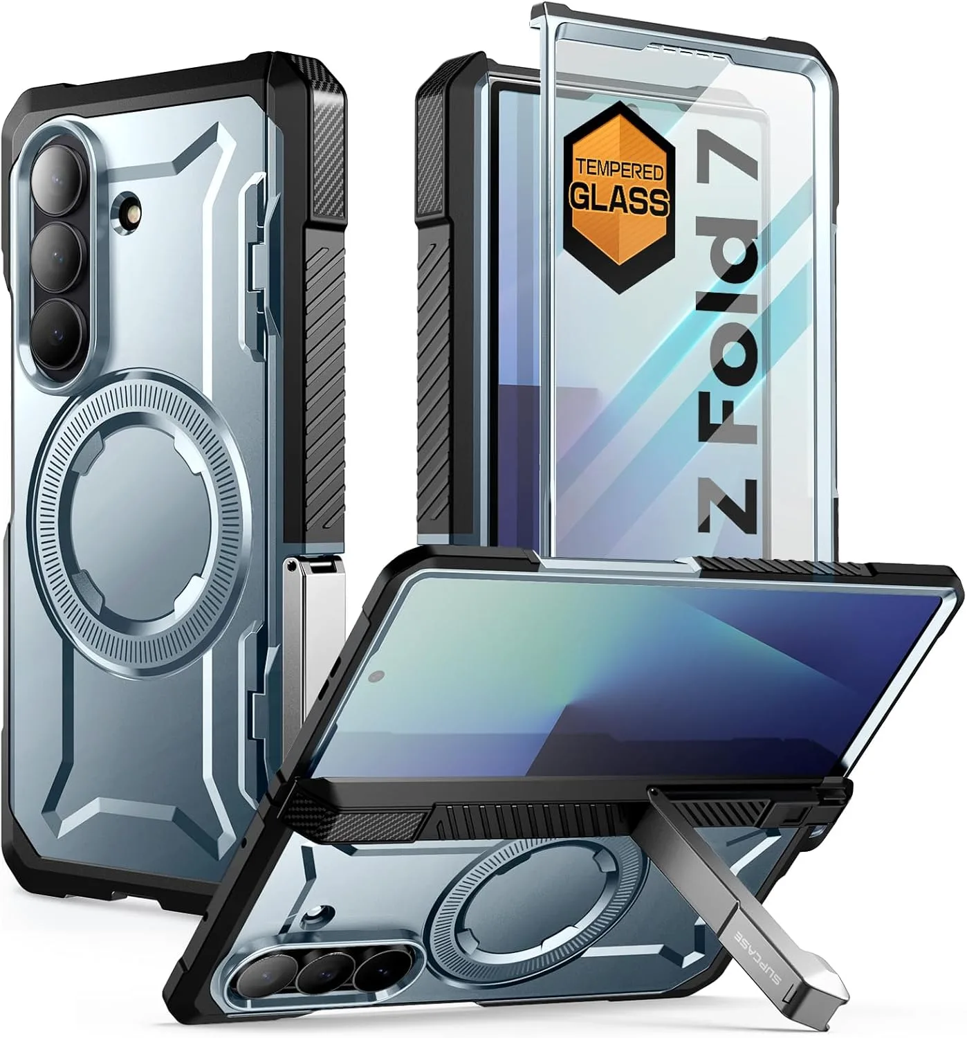 SUPCASE for Samsung Galaxy Z Fold 7 Case with Kickstand, Tilt