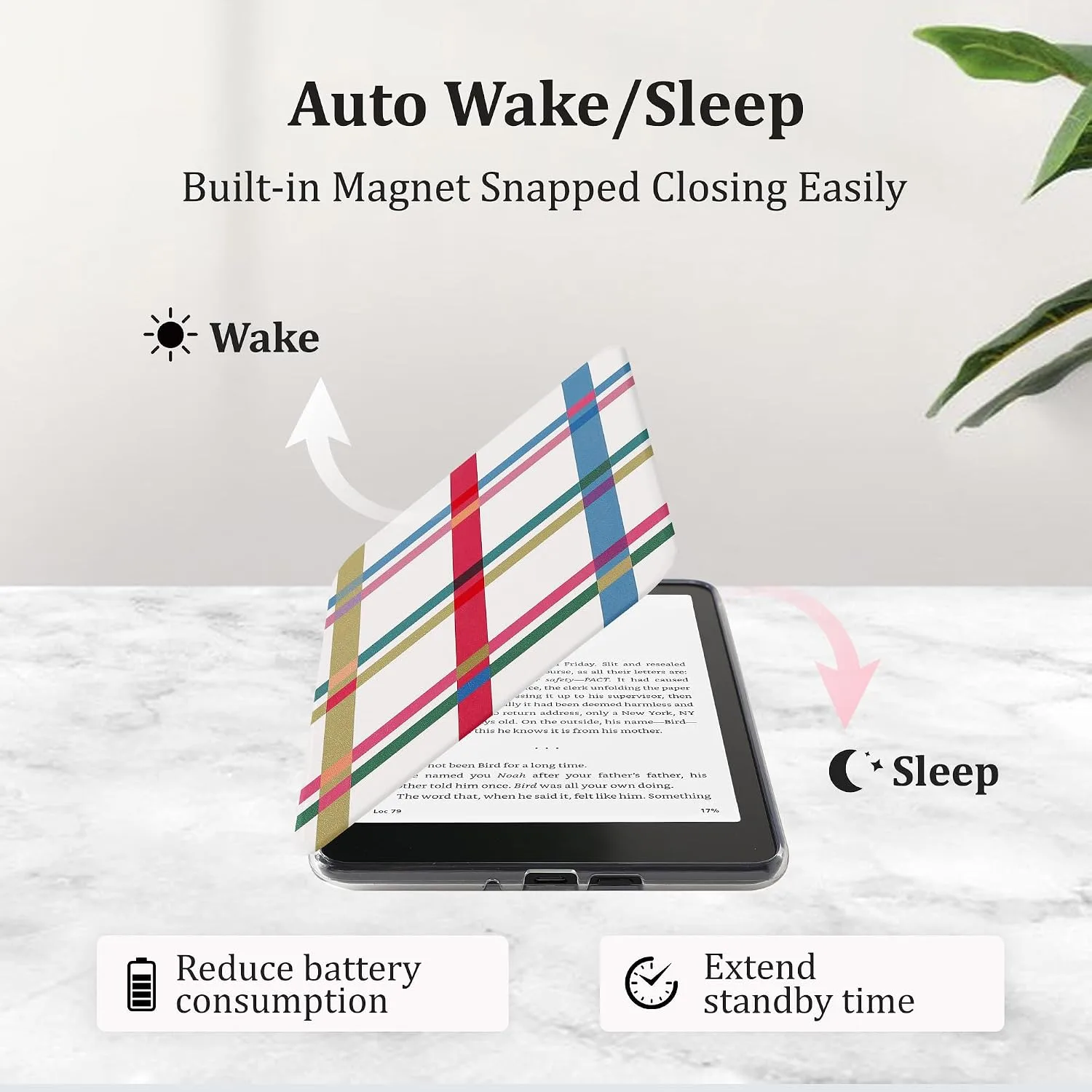 Clear Case for 7'' Kindle Paperwhite 12th Gen 2024 & Colorsoft