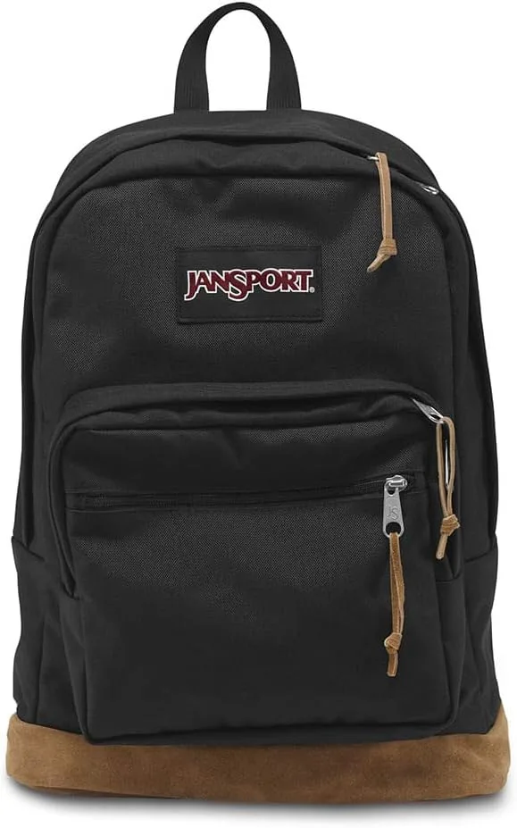Mochila JanSport Right Pack con compartimento acolchado para laptop 15 pulgadas Negro