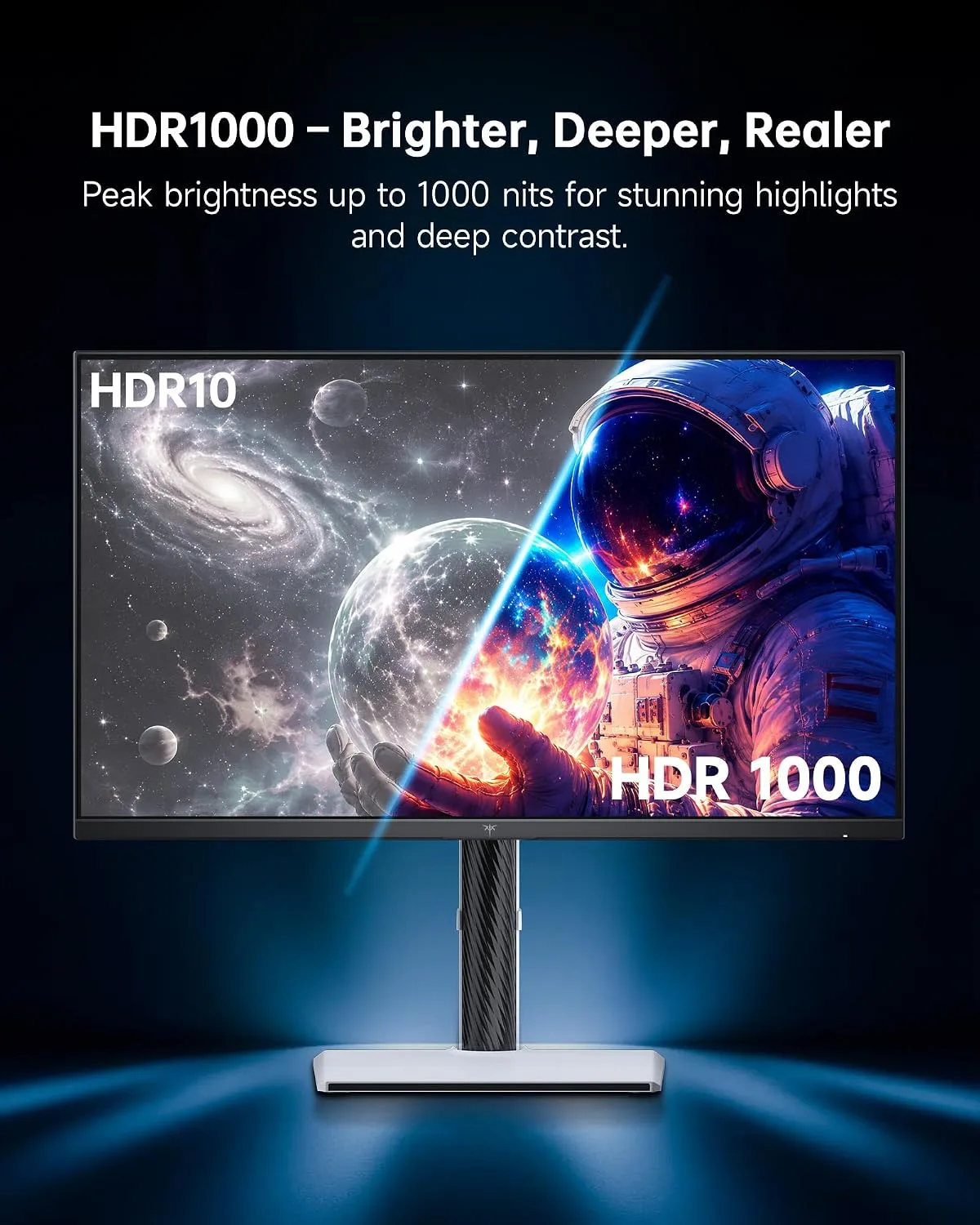 KTC 27 Inch 4K Mini-LED Gaming Monitor, Dual Mode, Fast IPS, M27U6