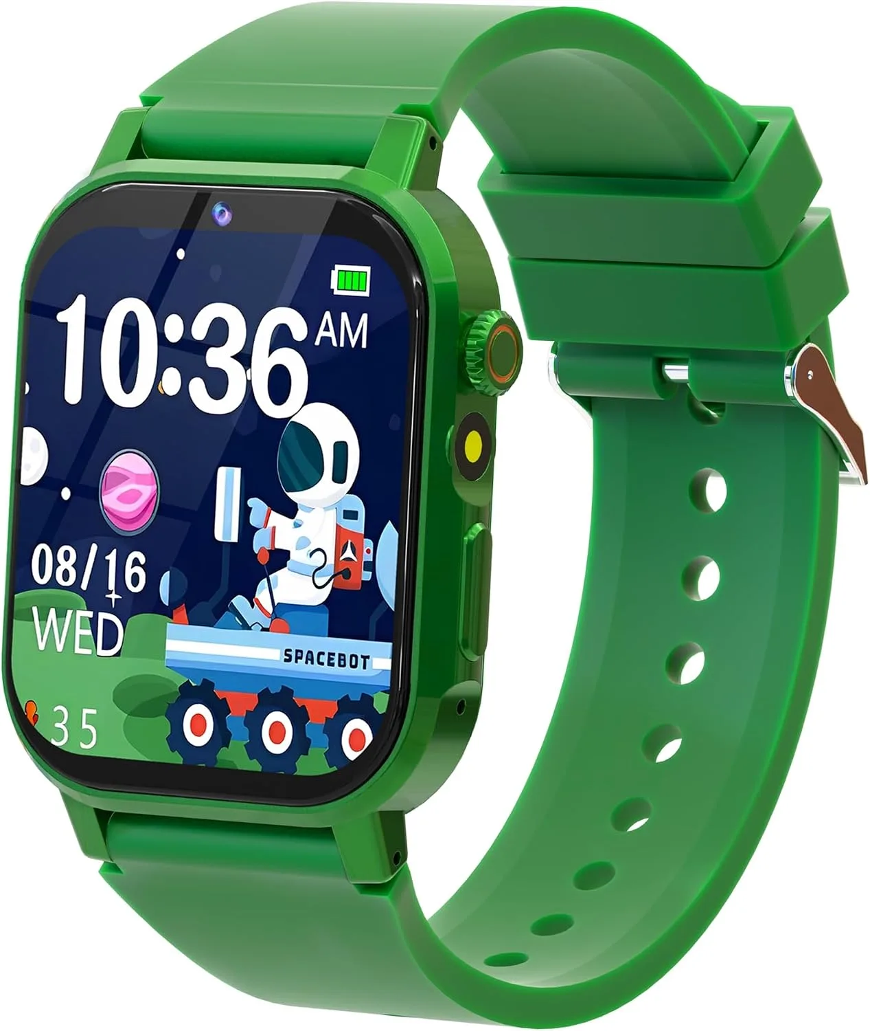 Phyulls Kids Smart Watch with 32 Puzzle Games, Video, HD Camera, Pedometer