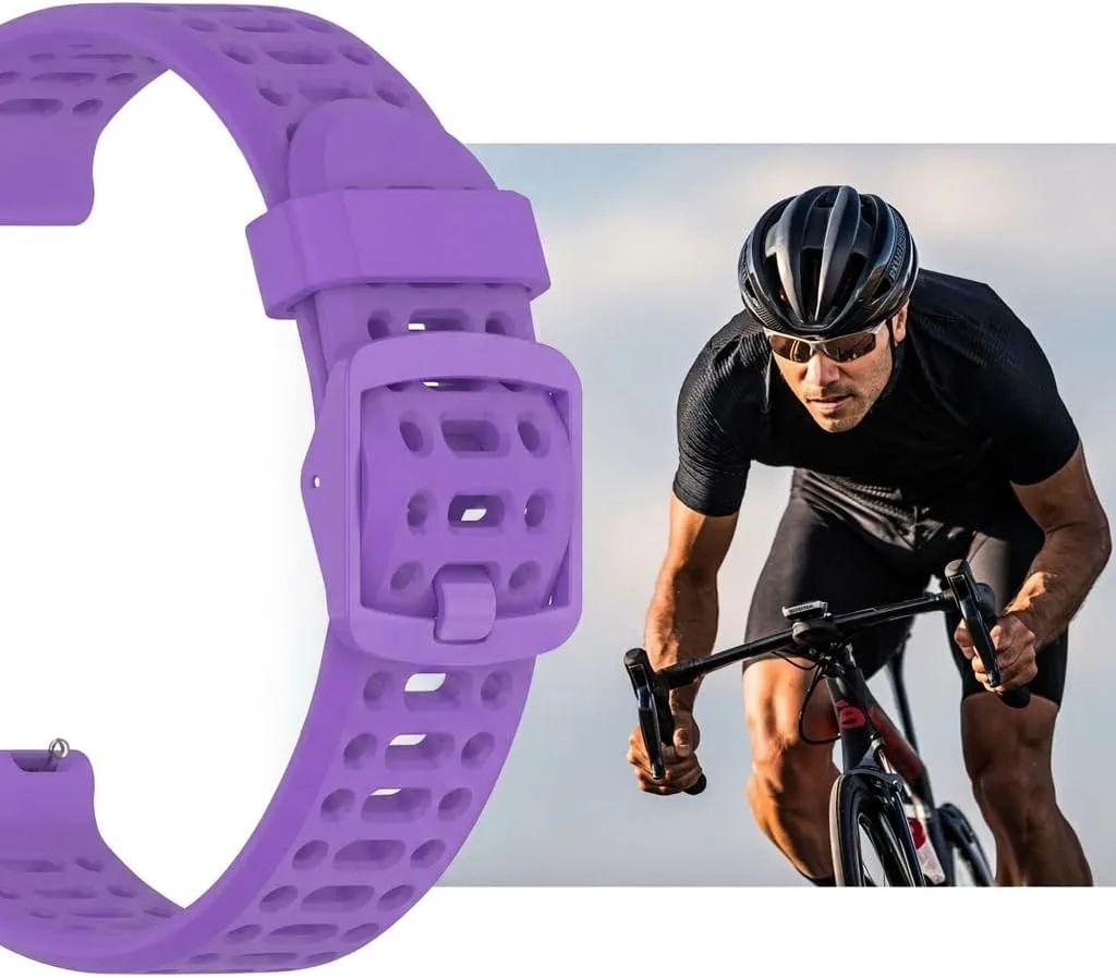 Watch Band for Coros PACE 2/APEX 2/APEX 42mm, 20mm Quick Release Silicone Replacement Band