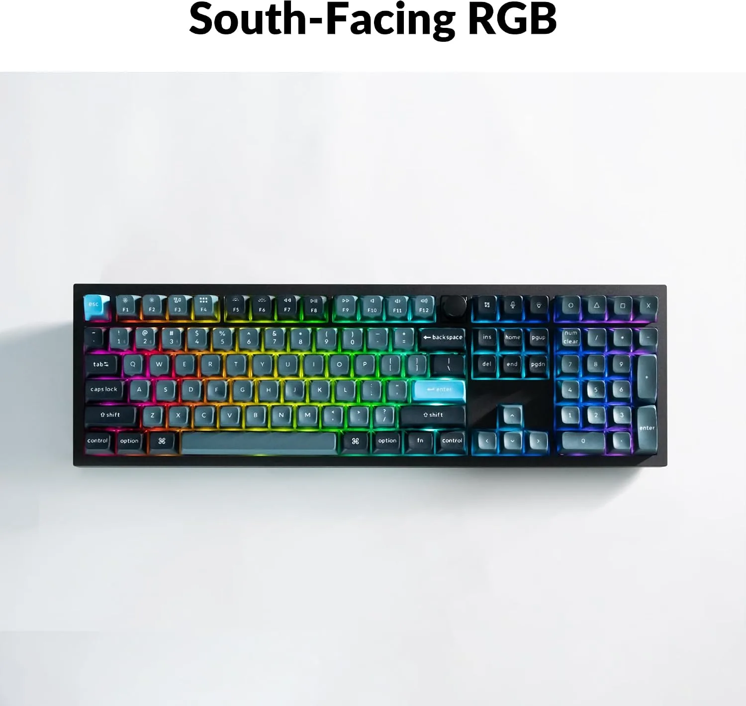 Keychron Q6 Pro Wireless Mechanical Keyboard, Full Size for Work and Gaming