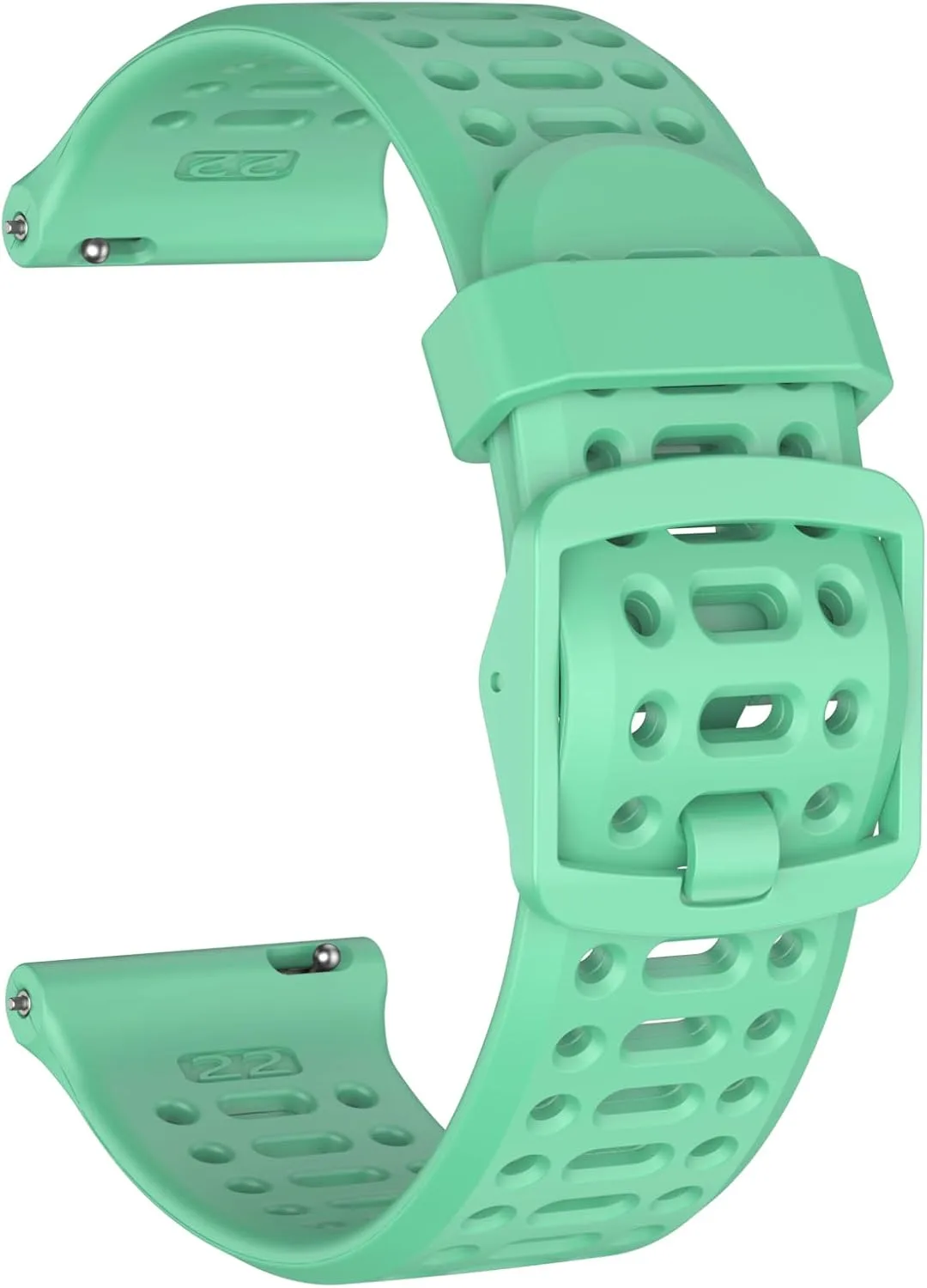 Compatible with COROS Pace 3 Watch Band, 22mm Quick Release Sports Silicone Watch Band Breathable Wristband Strap Women Men Strap for COROS APEX 2 Pro/APEX 46mm/APEX Pro