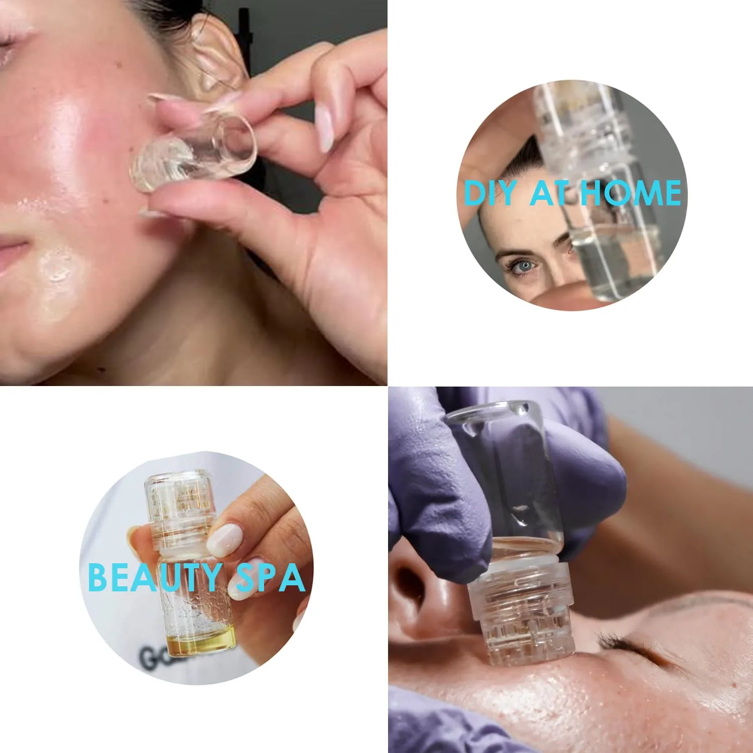 Micro Infusion Derma Stamp with Hydra Needle Head (Serum not Included)