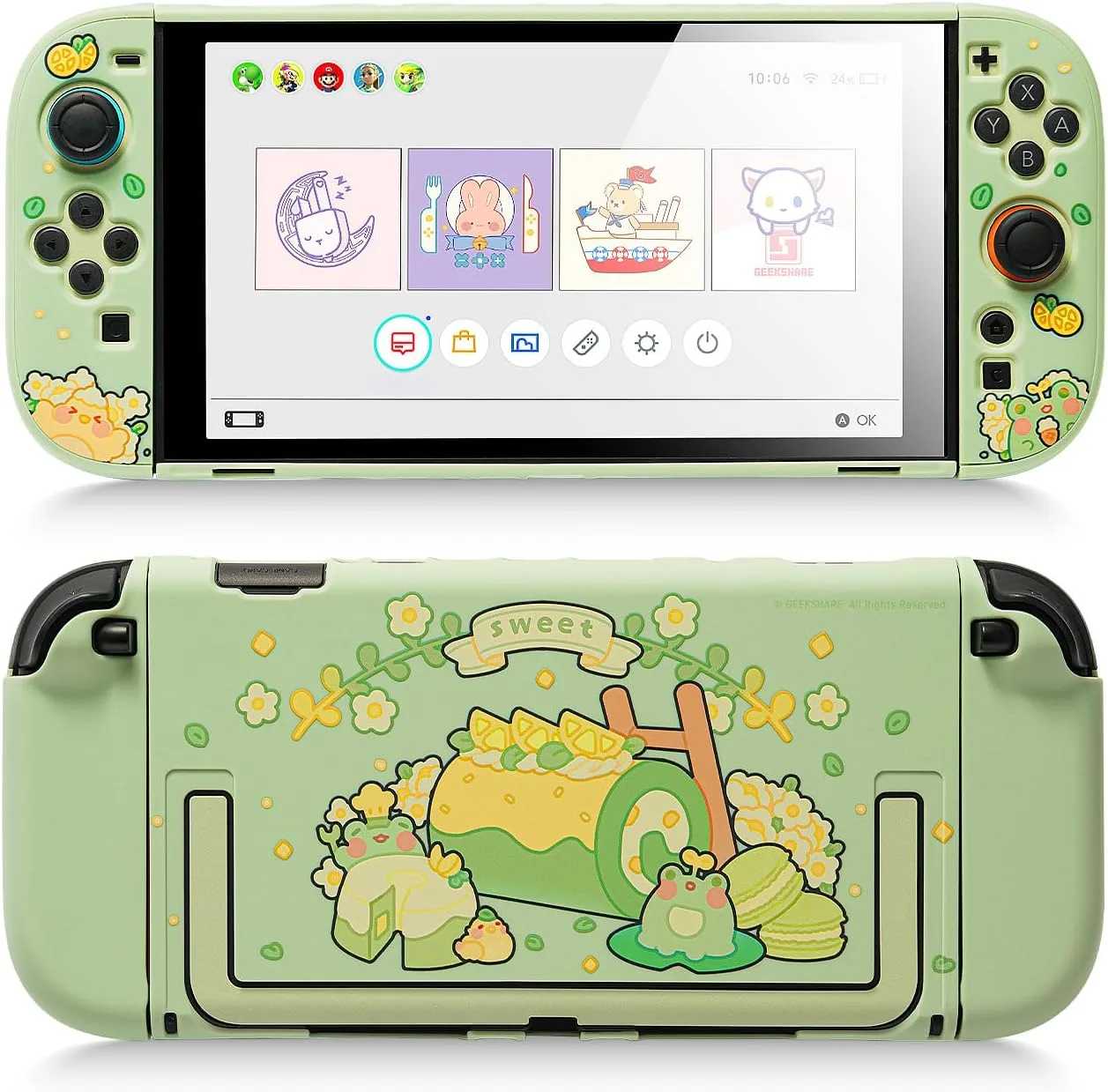 GeekShare Protective Shell Dockable Hard Case Compatible with Switch 2