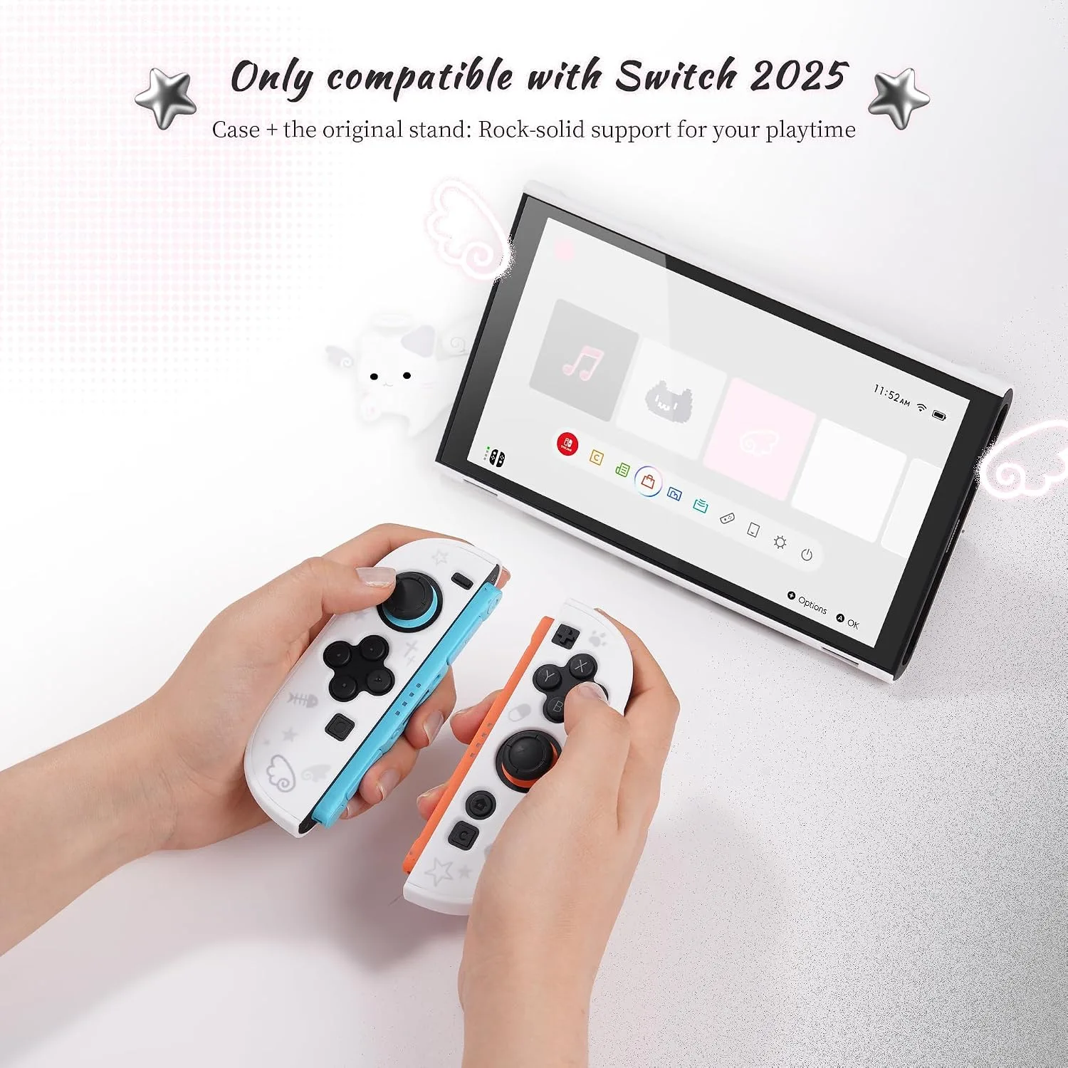 GeekShare Protective Shell Dockable Hard Case Compatible with Switch 2