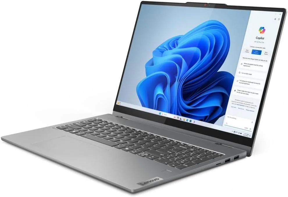 Lenovo IdeaPad 5 2-in-1 Convertible 16" WUXGA IPS Touchscreen Laptop | Ryzen 7 8845HS CPU (8 Cores, Up to 5.1GHz) | Fingerprint Reader | 16GB RAM, 4TB SSD | WiFi 6, BT 5.3