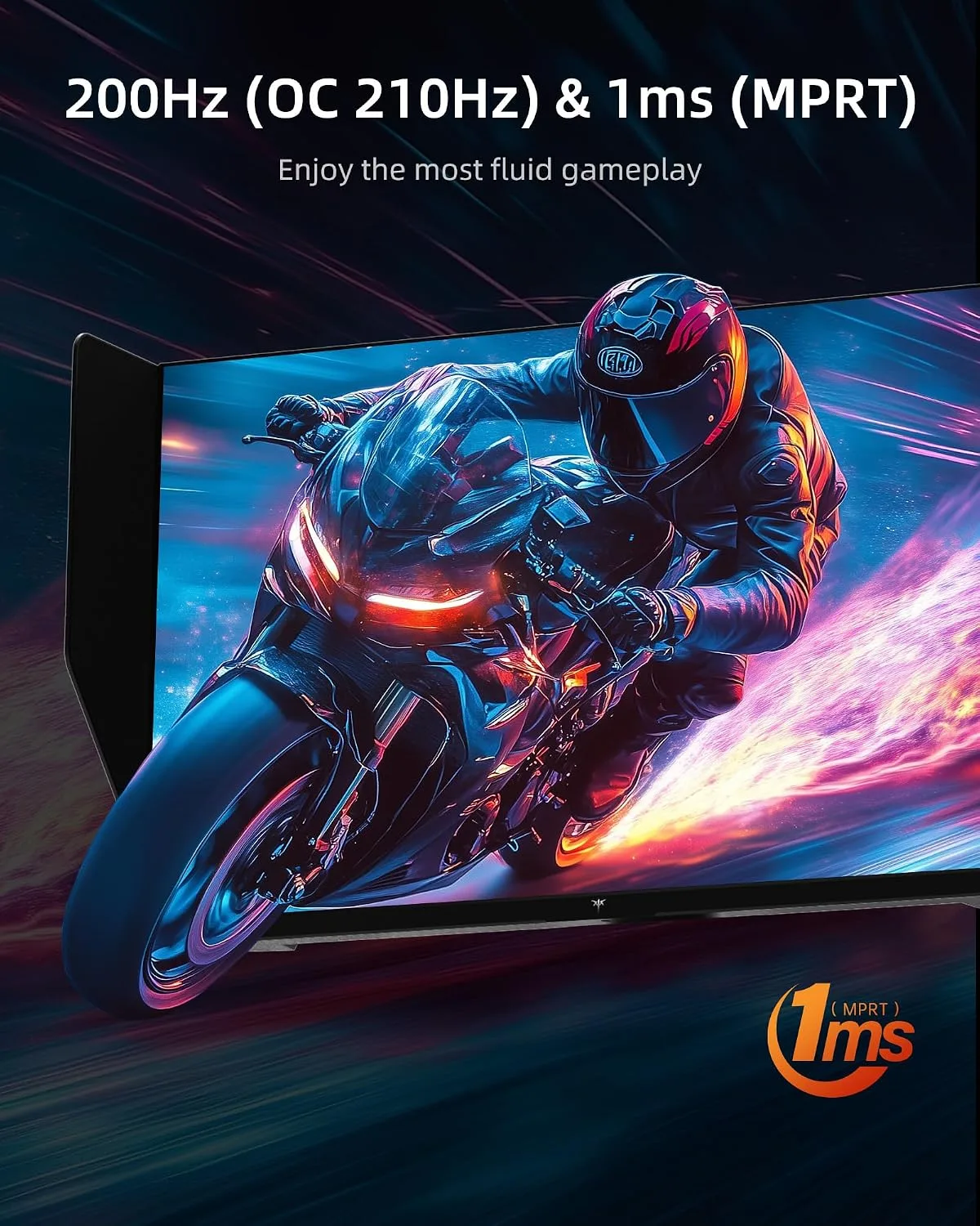 KTC 27M1 27 Inch Gaming Monitor, 200Hz oc 210Hz Monitor 1440P w/Speakers