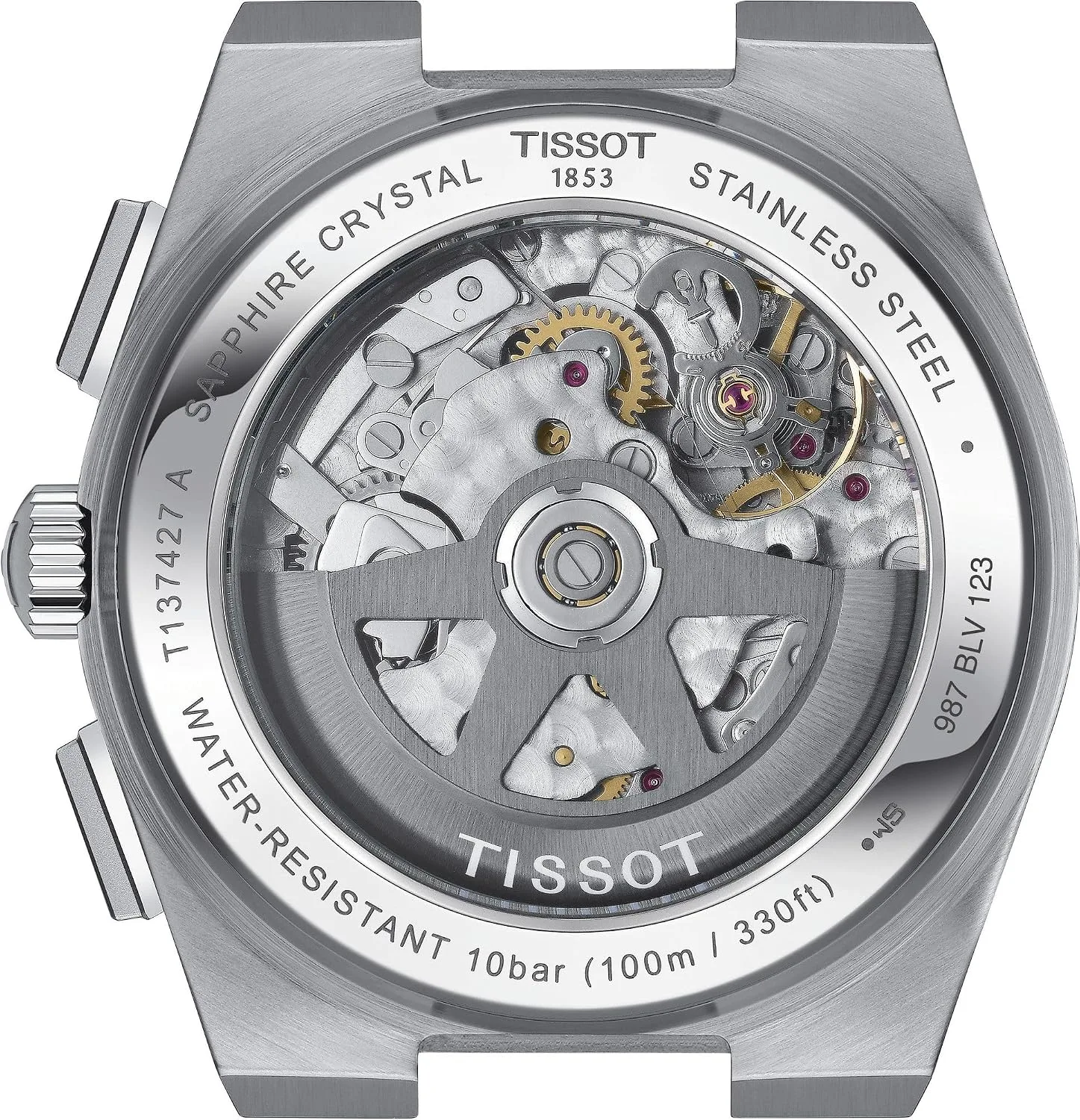 Tissot PRX, Swiss Automatic Chrono, 42mm, Blue Dial, Men's Watch